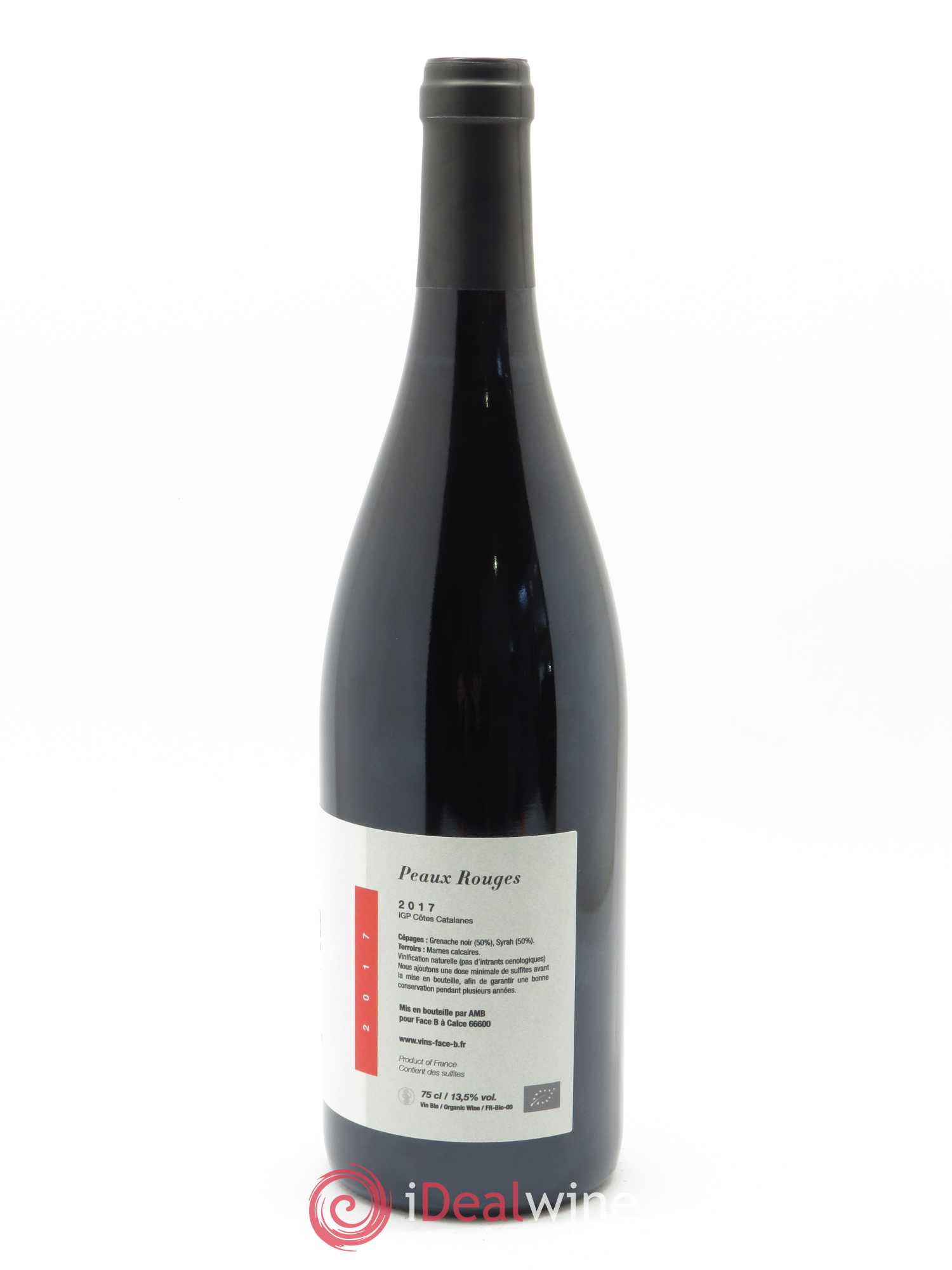 Côtes Catalanes Face B Peaux Rouges 2017 - Lot of 1 bottle - 1