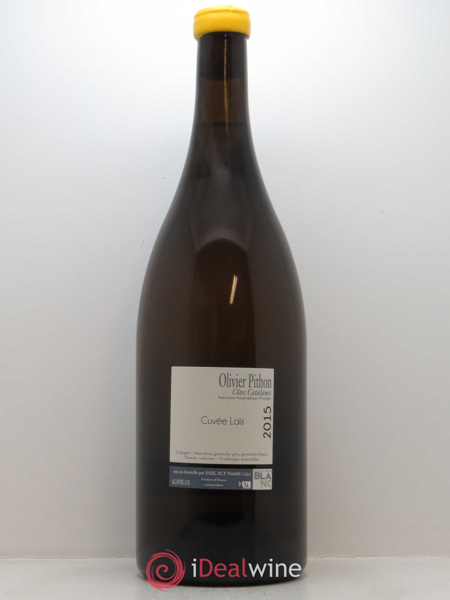 Côtes du Roussillon Olivier Pithon Laïs 2015 - Lot de 1 jeroboam - 0