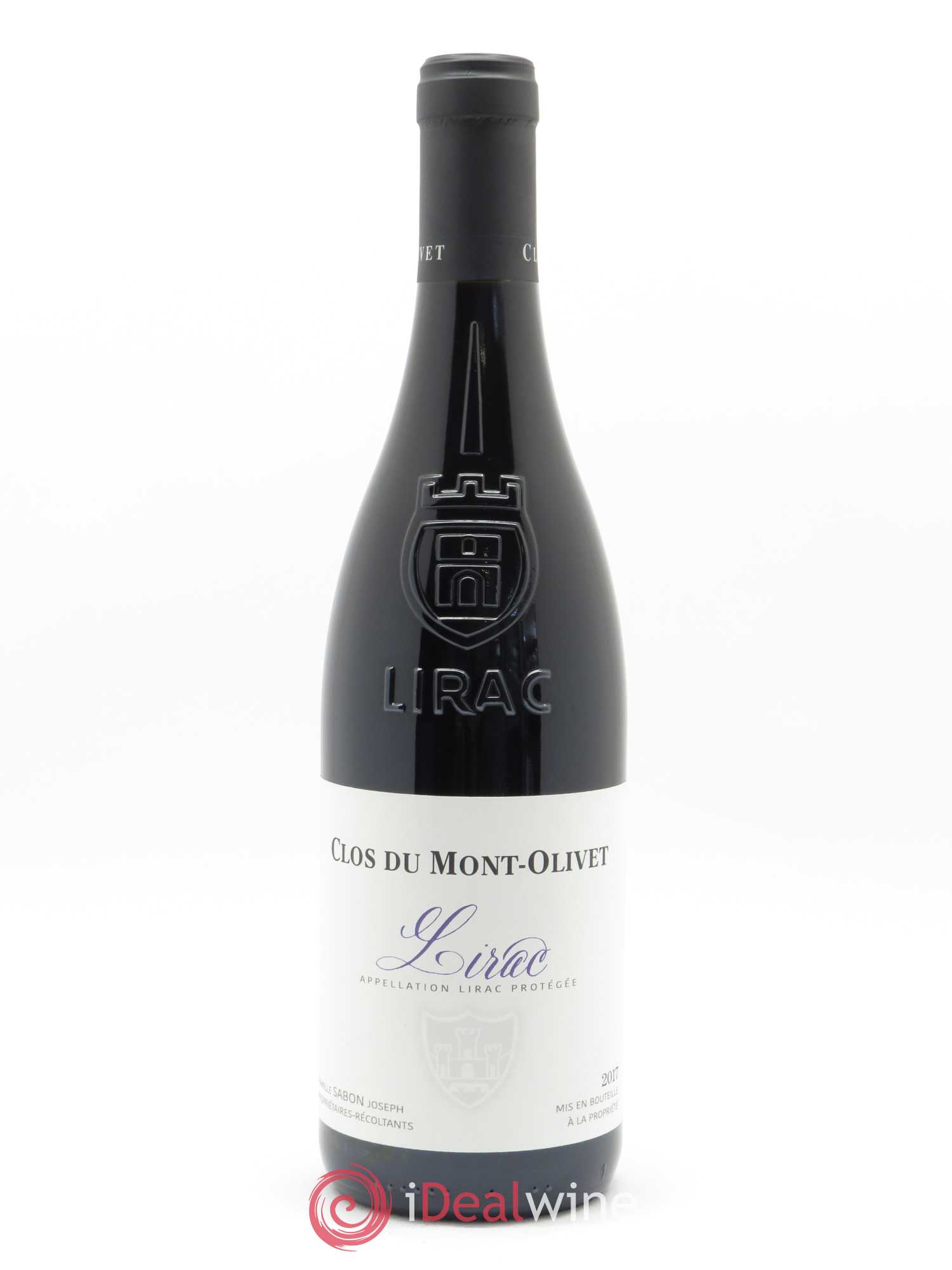 Lirac Clos du Mont-Olivet 2017 - Lot de 1 bouteille - 0