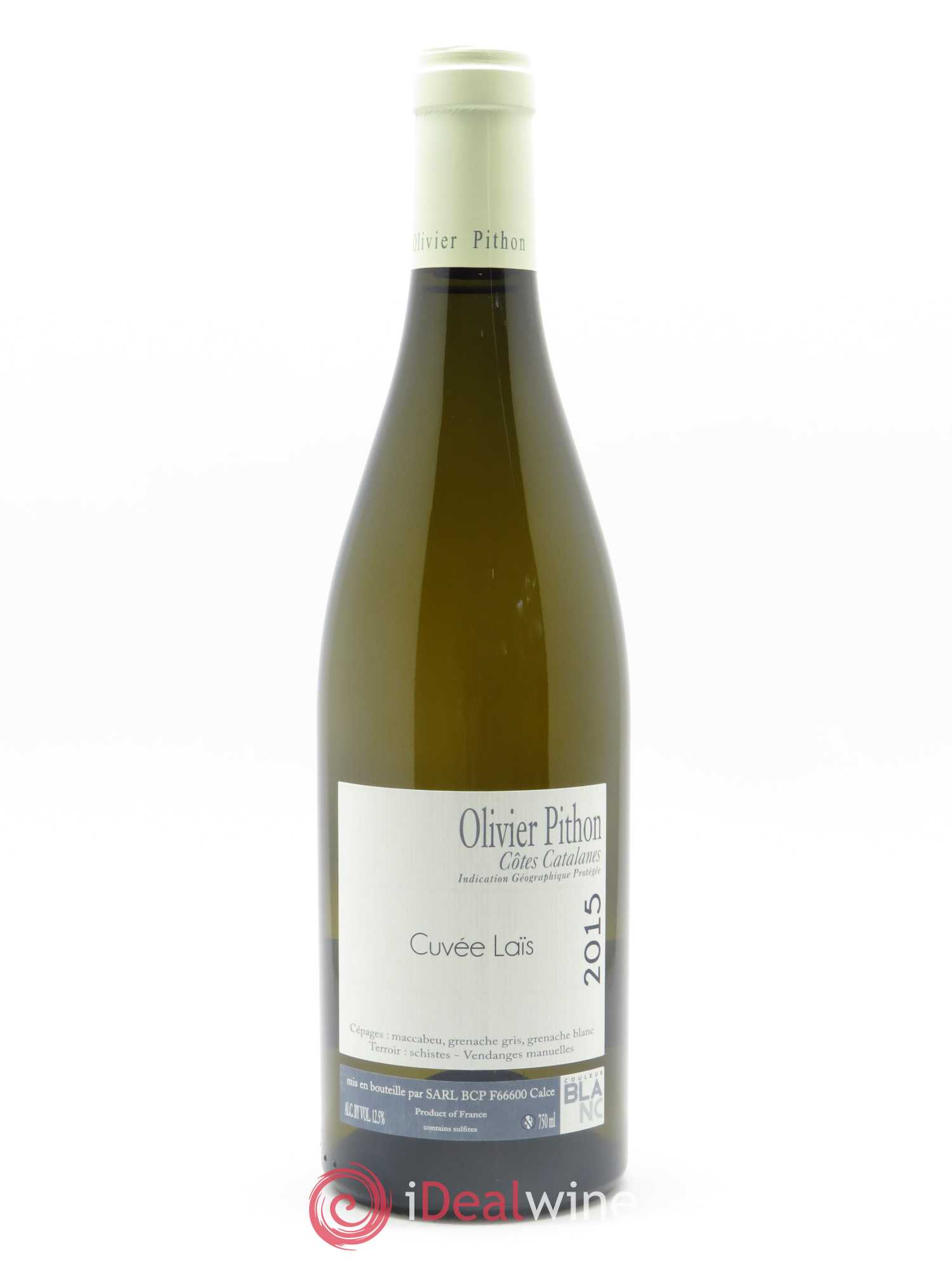Côtes du Roussillon Olivier Pithon Laïs 2015 - Lot de 1 bouteille - 0