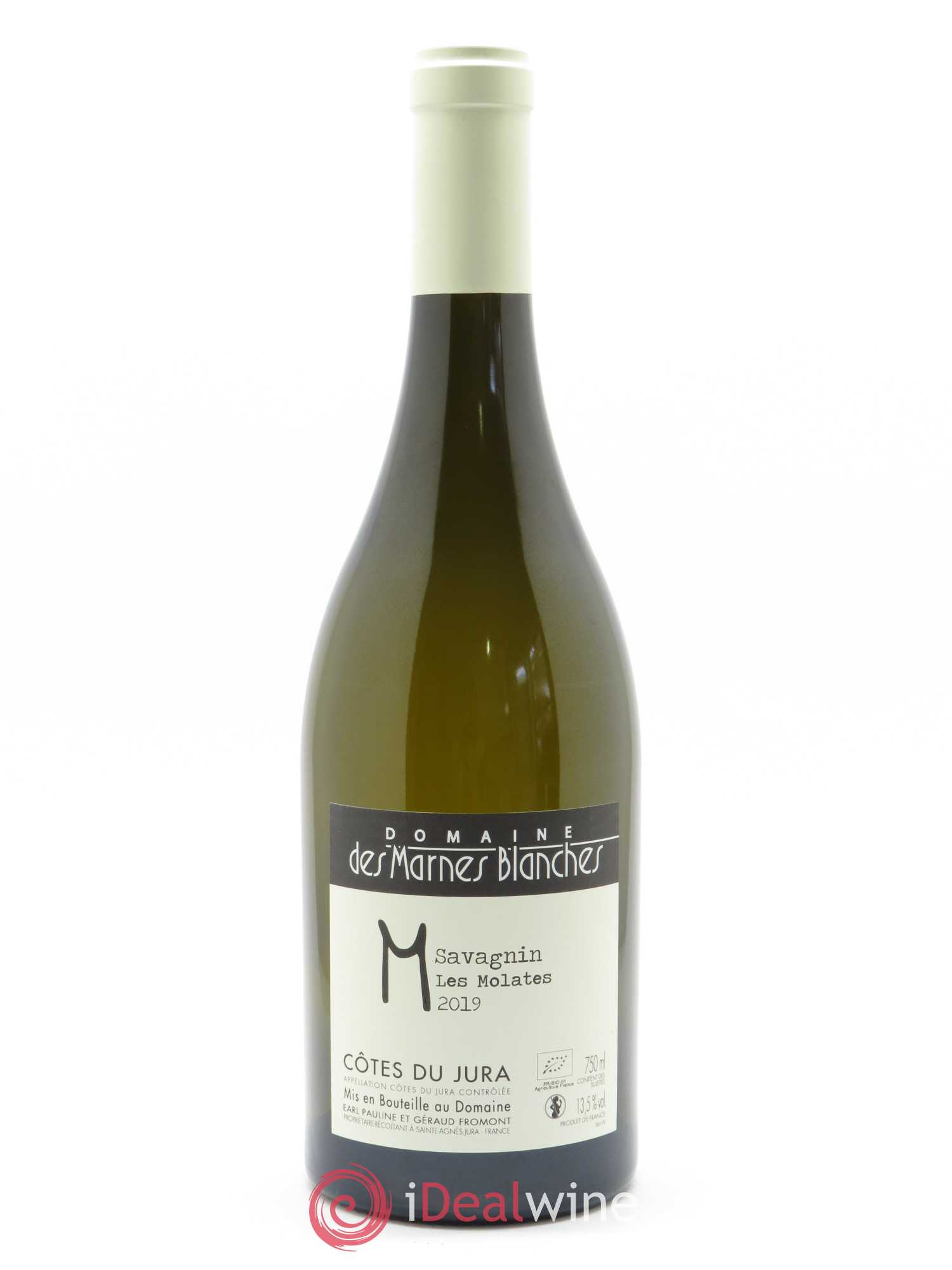 Côtes du Jura Les Molates Savagnin Marnes Blanches (Domaine des) 2019 - Lot de 1 bouteille - 0