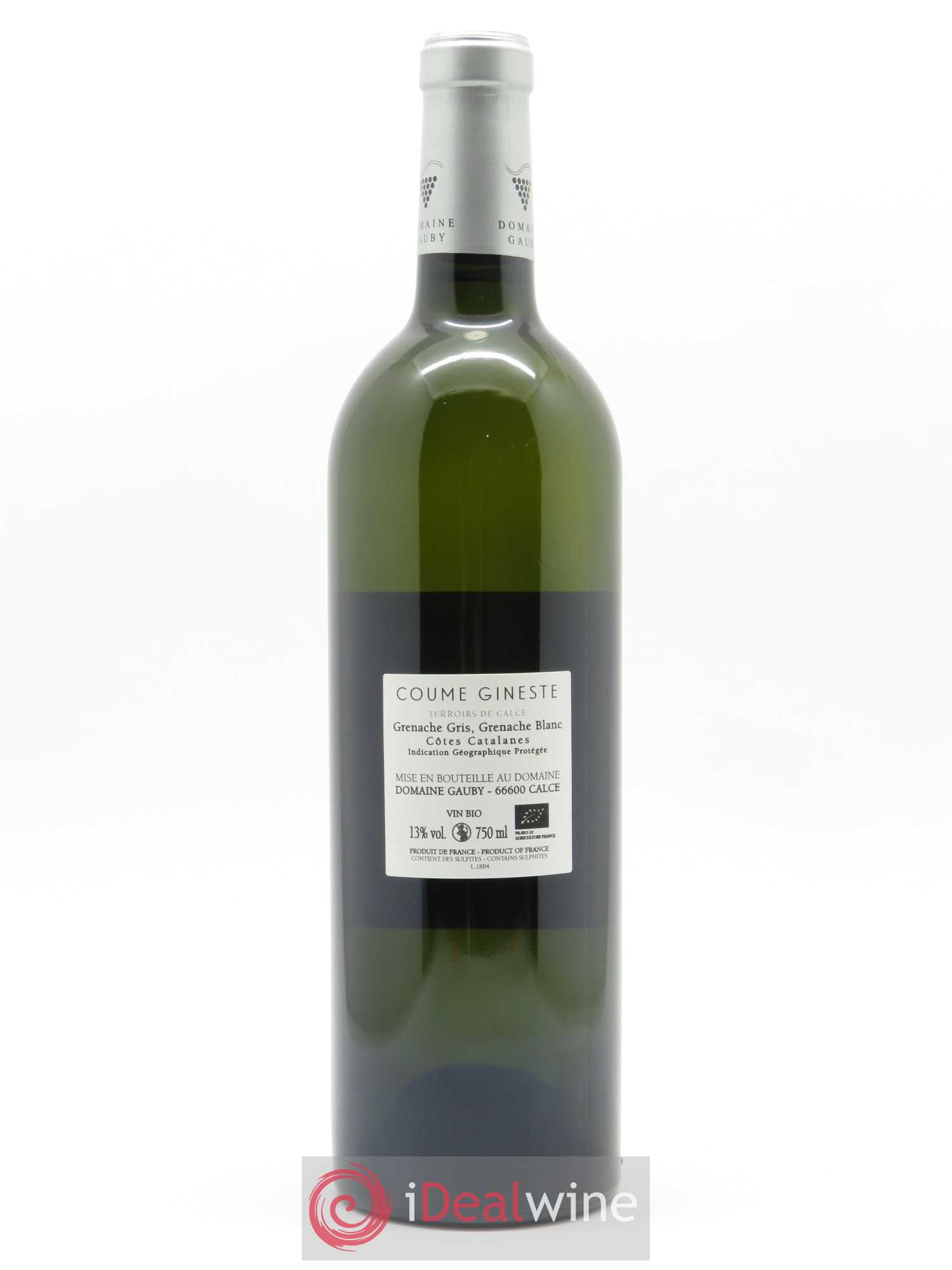 IGP Côtes Catalanes Coume Gineste Gauby (Domaine) 2018 - Lot de 1 bouteille - 1