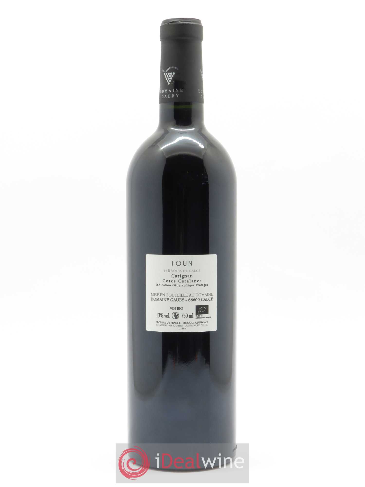 Côtes Catalanes Foun Amphore Gauby (Domaine) 2018 - Lot de 1 bouteille - 1