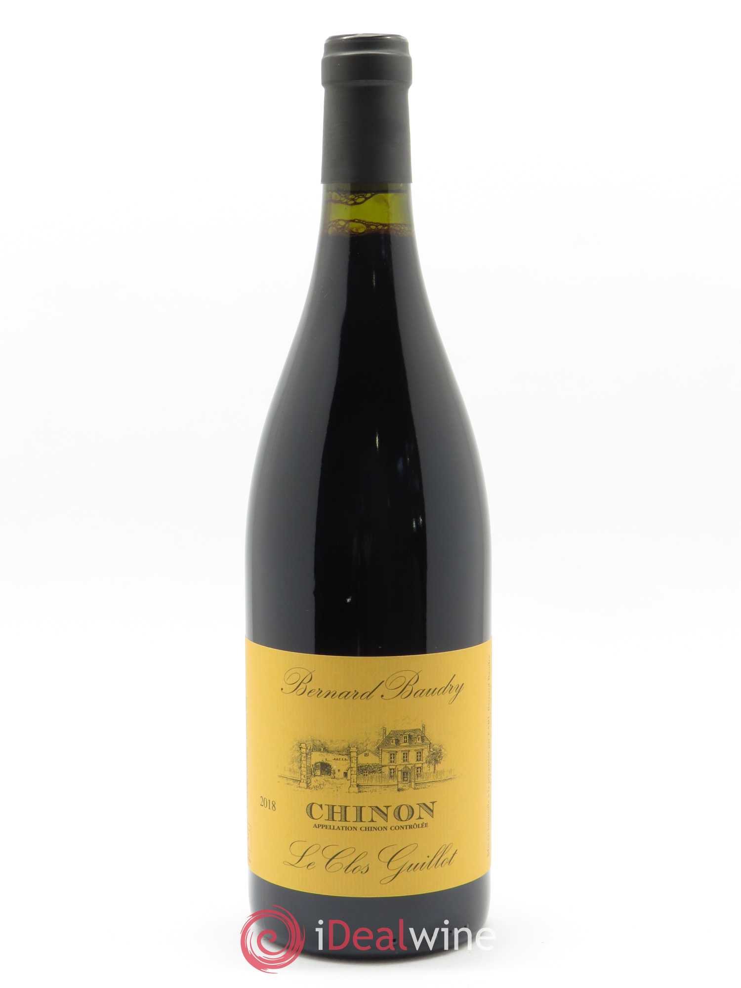 Chinon Le Clos Guillot Bernard Baudry 2018 - Lot de 1 bouteille - 0