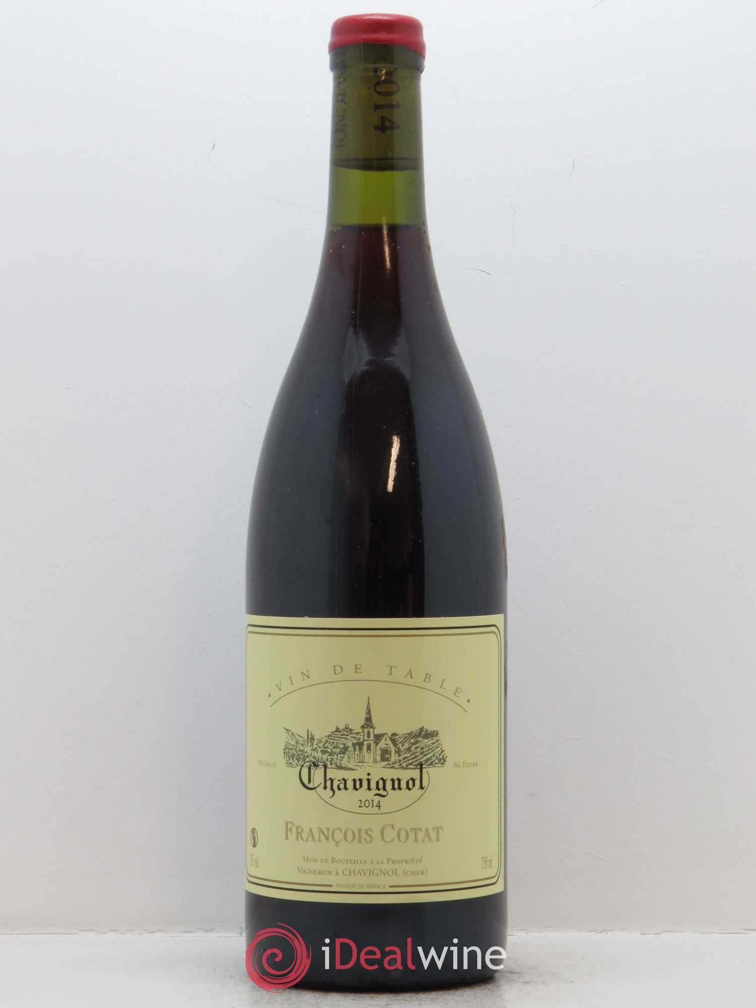 Vin de table - Chavignol François Cotat 2014 - Lot de 1 bouteille - 0