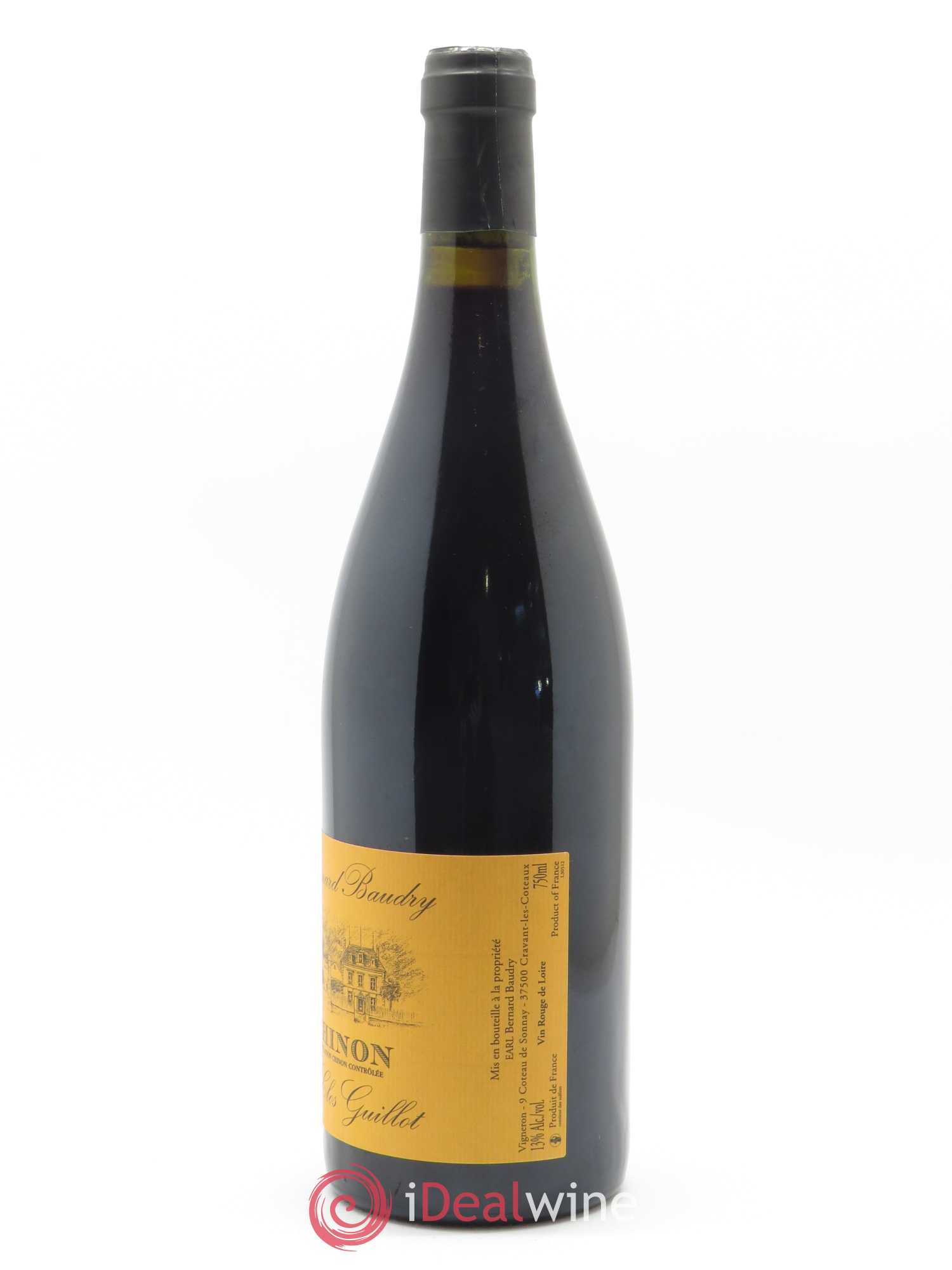 Chinon Le Clos Guillot Bernard Baudry 2010 - Lot de 1 bouteille - 1