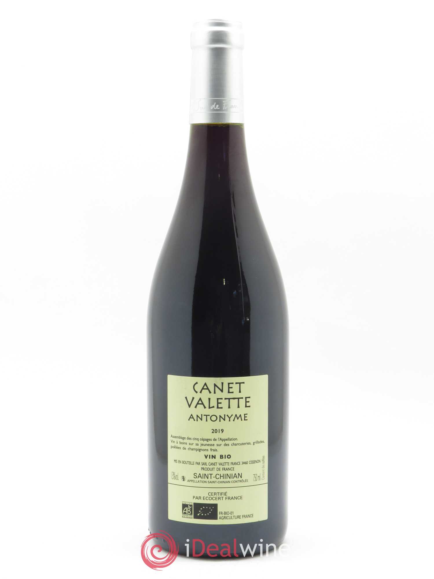 Saint-Chinian Antonyme Canet-Valette (Domaine) 2019 - Lot de 1 bouteille - 1