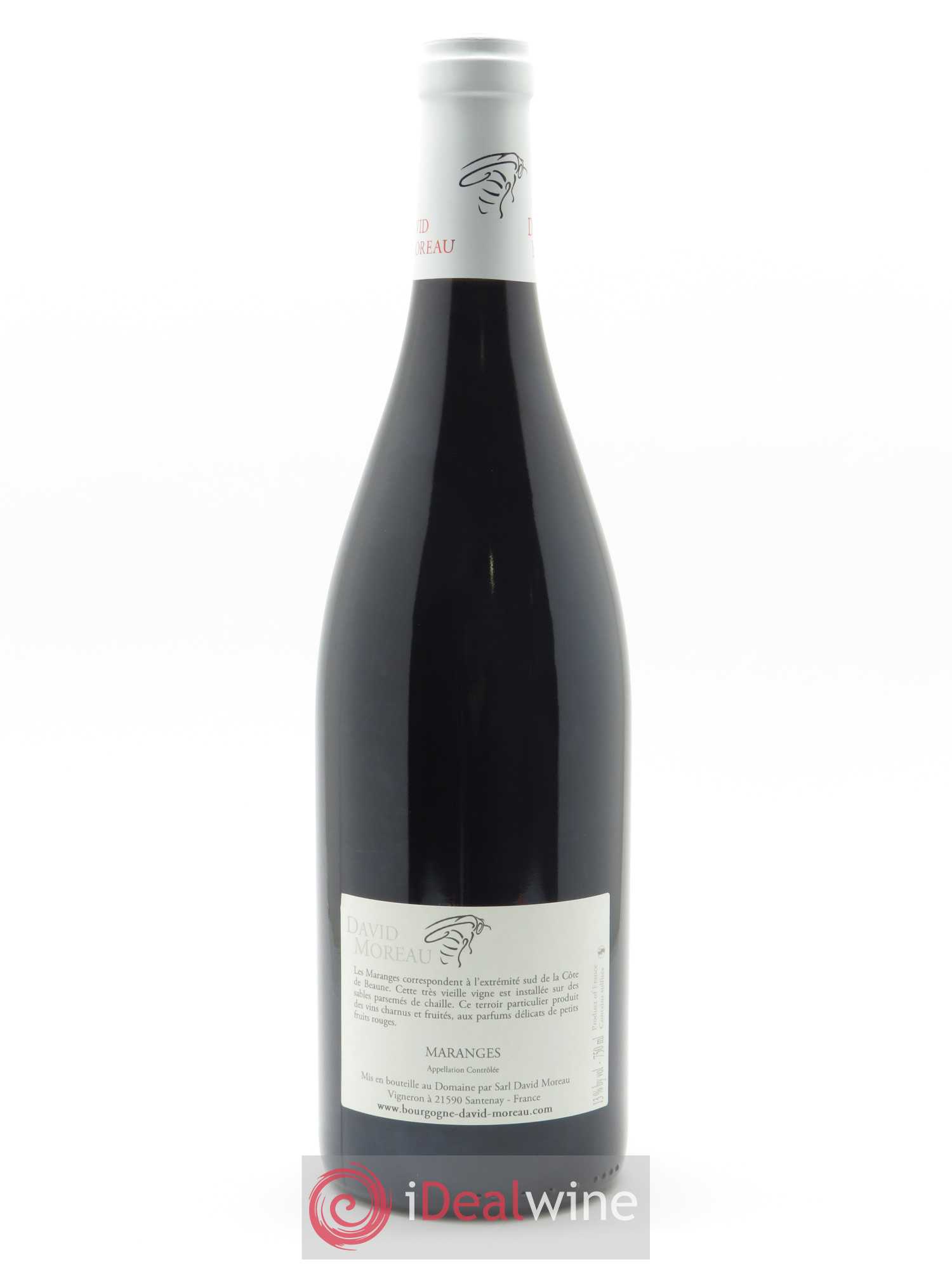 Maranges David Moreau 2018 - Lot de 1 bouteille - 1