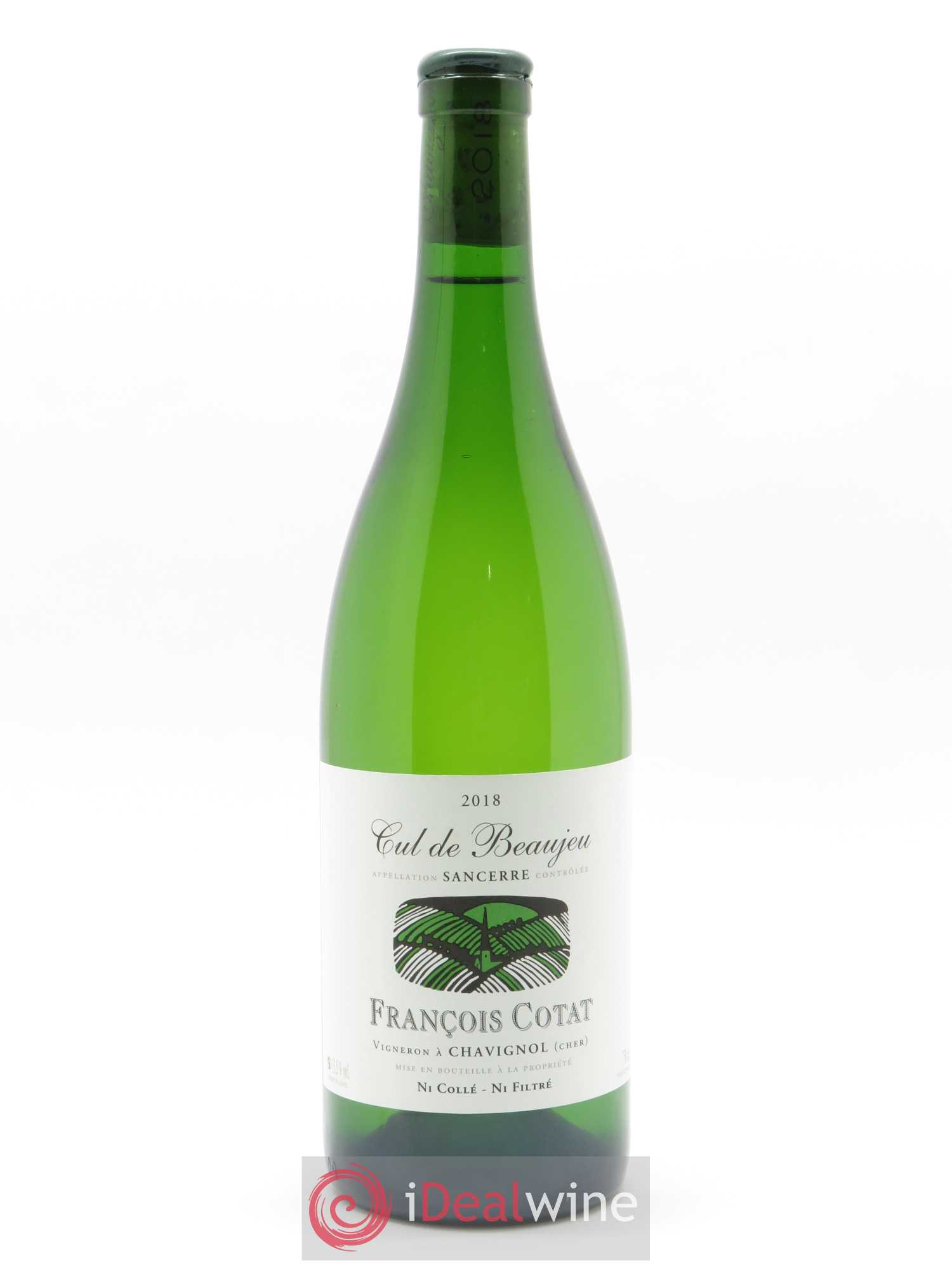 Sancerre Les Culs de Beaujeu François Cotat 2018 - Lot de 1 bouteille - 0