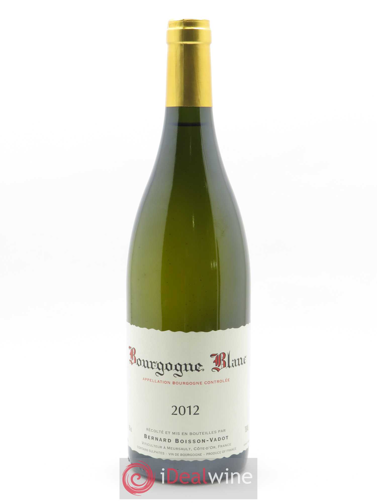 Bourgogne Boisson-Vadot (Domaine) 2012 - Lot de 1 bouteille - 0