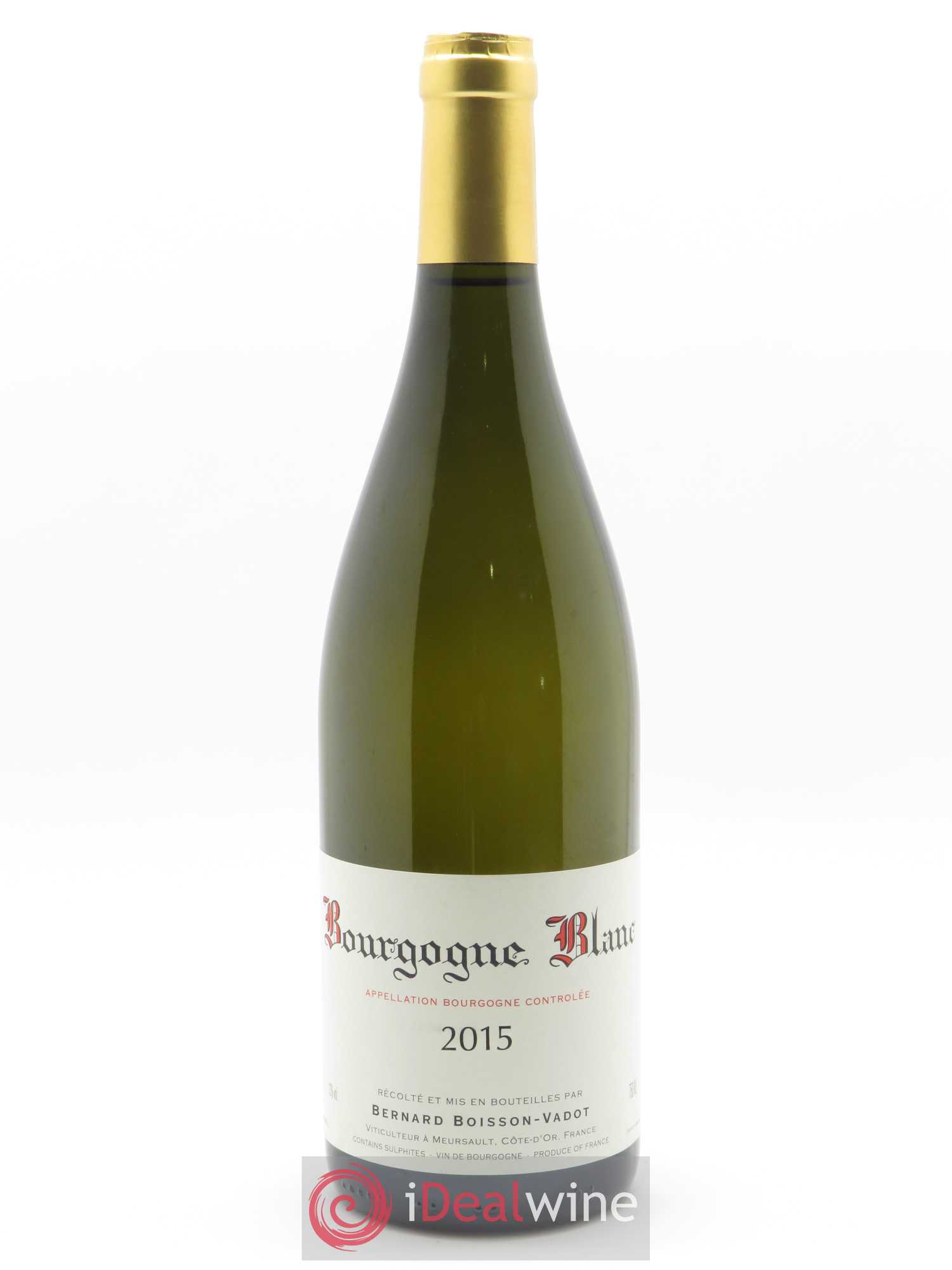 Bourgogne Boisson-Vadot (Domaine) 2015 - Lot de 1 bouteille - 0