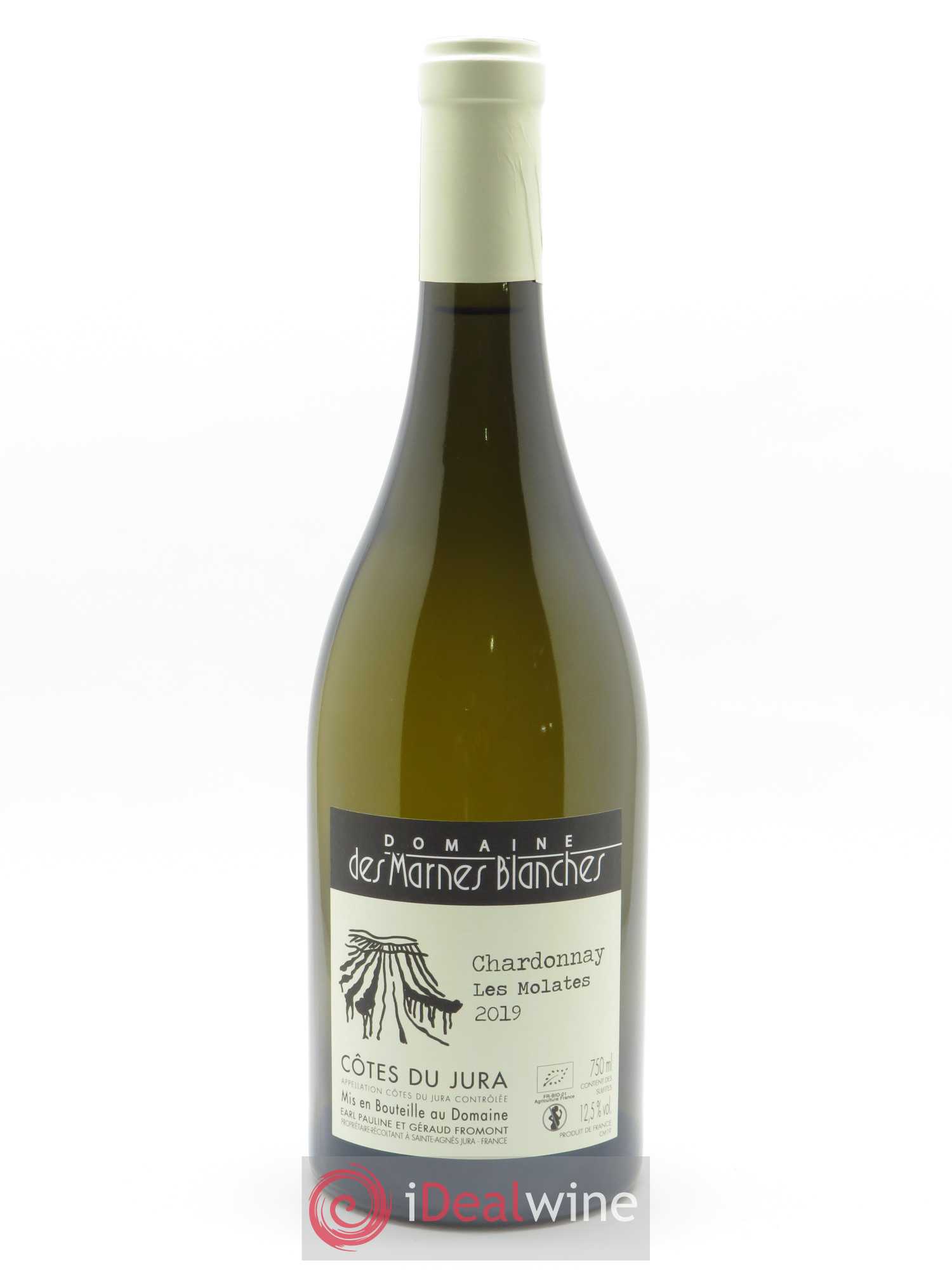 Côtes du Jura Les Molates Chardonnay Marnes Blanches (Domaine des) 2019 - Lot de 1 bouteille - 0