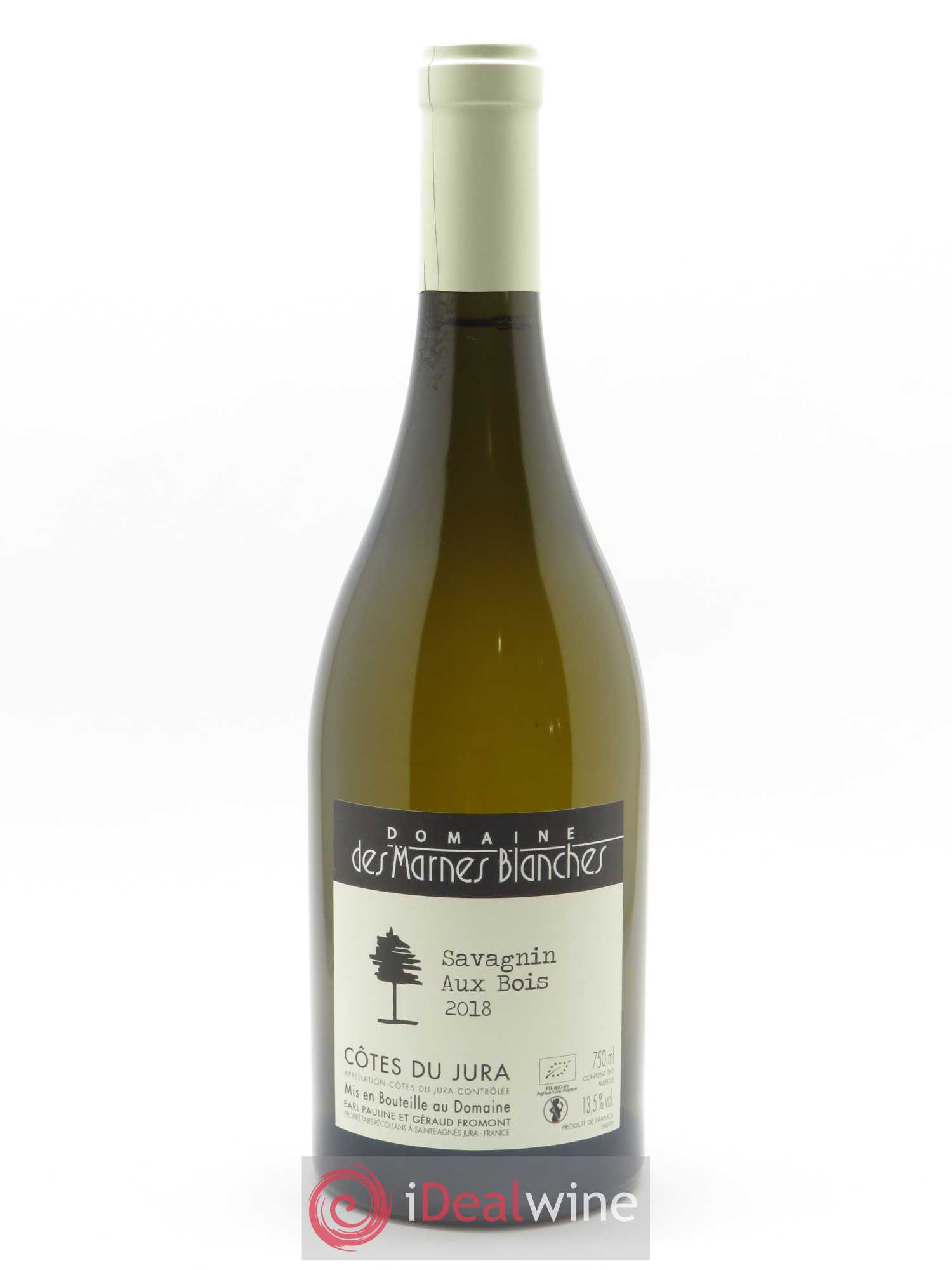Côtes du Jura Aux Bois Savagnin Marnes Blanches (Domaine des) 2018 - Lot de 1 bouteille - 0
