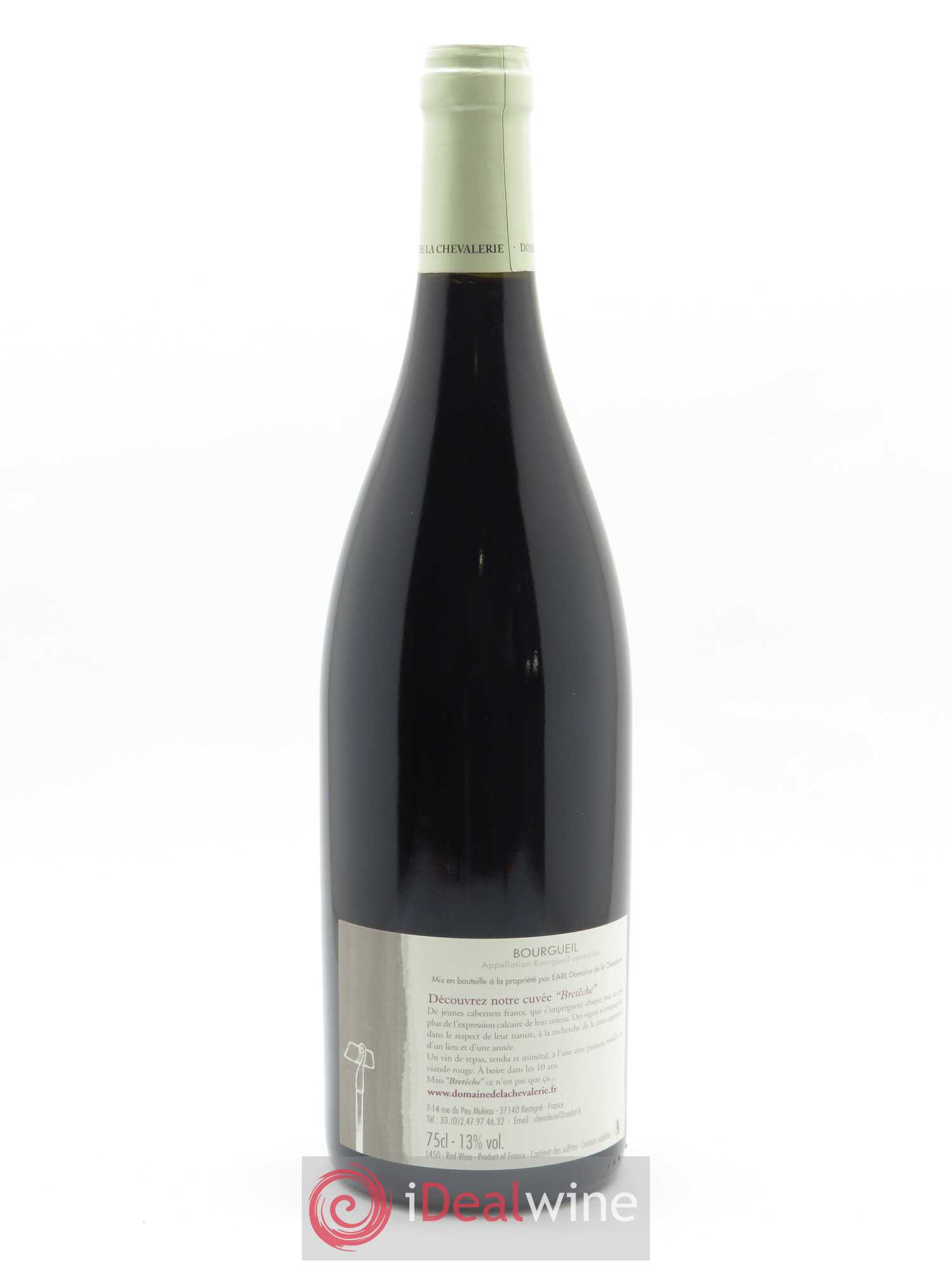 Bourgueil Bretêche Domaine de la Chevalerie 2010 - Lot de 1 bouteille - 1
