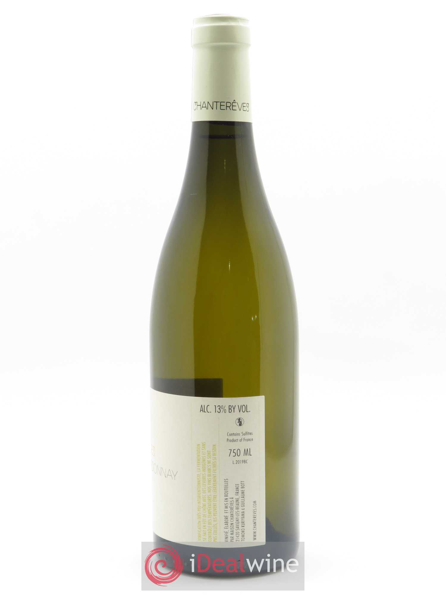 Bourgogne Chardonnay Chanterêves 2019 - Lot de 1 bouteille - 1