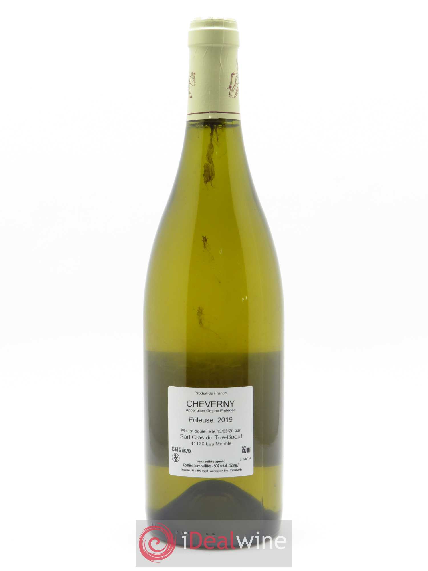 Cheverny Frileuse Clos du Tue-Boeuf 2019 - Lot de 1 bouteille - 1