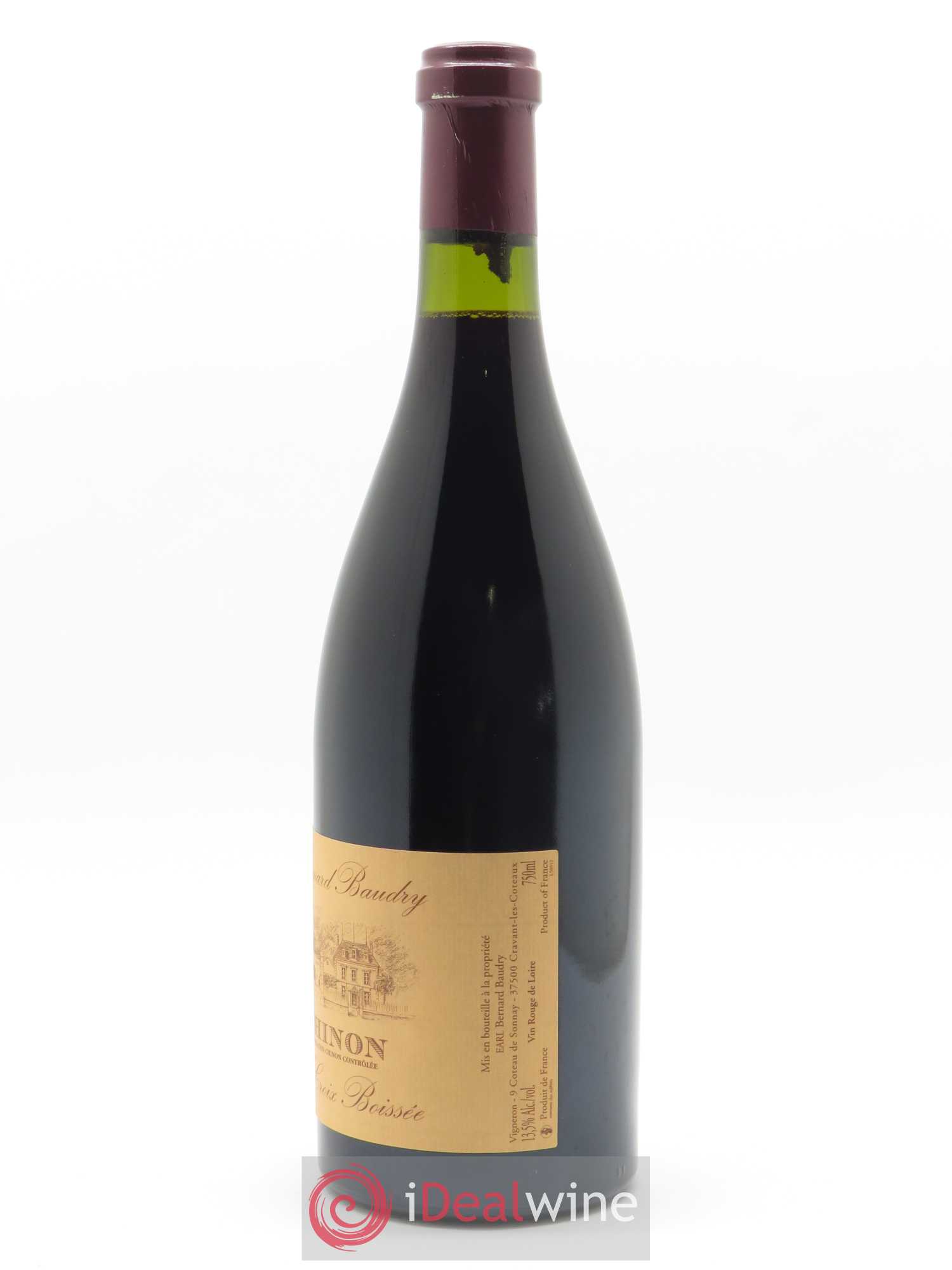 Chinon La Croix Boissée Bernard Baudry 2010 - Lot de 1 bouteille - 1