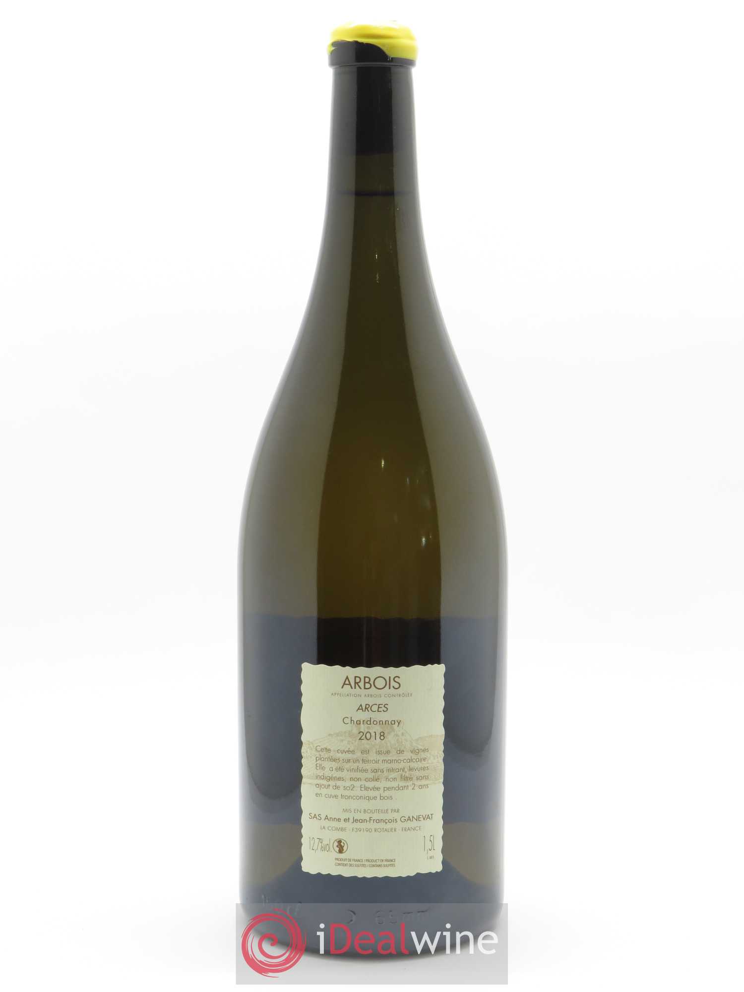 Arbois Arces Anne et Jean François Ganevat 2018 - Lot de 1 magnum - 1