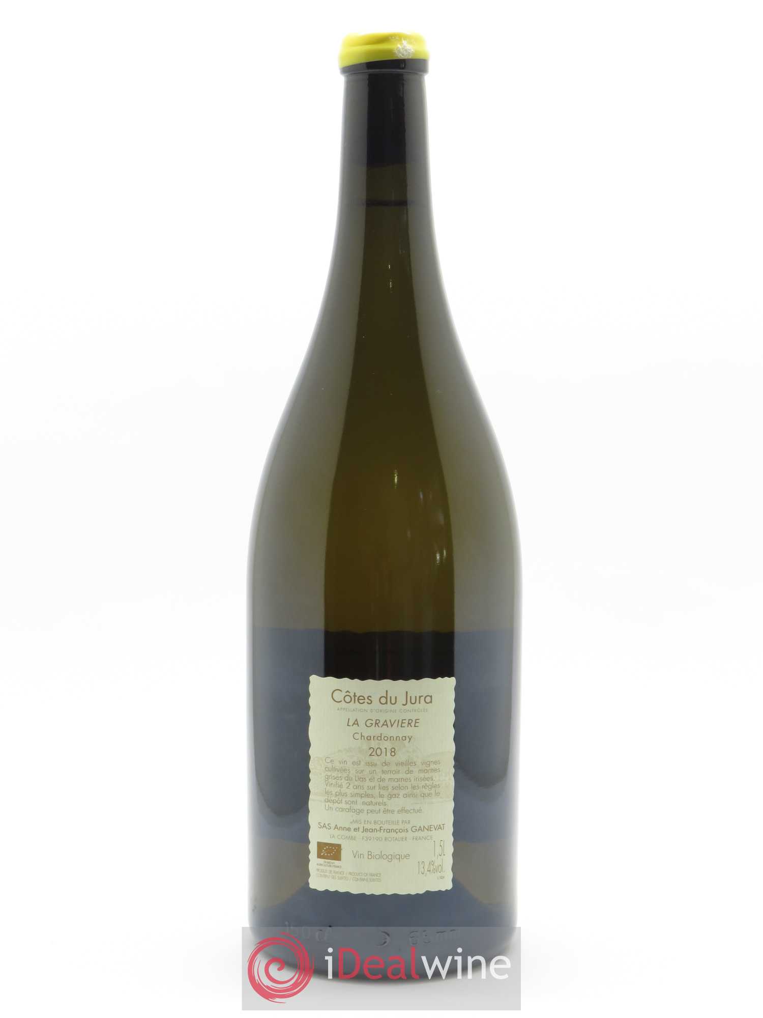Côtes du Jura La Gravière Anne et Jean François Ganevat 2018 - Lot de 1 magnum - 1
