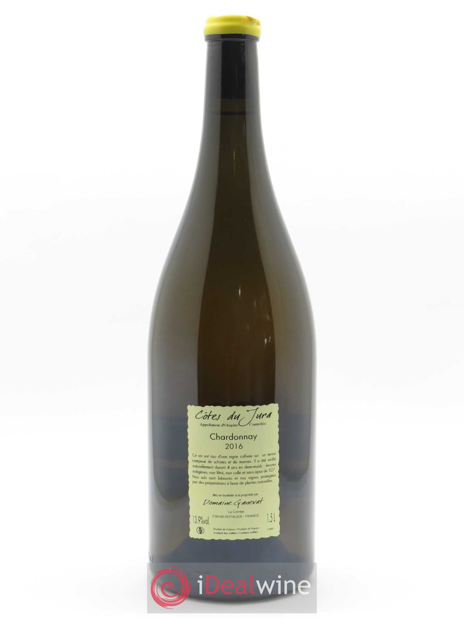 Côtes du Jura Grusse en Billat Jean-François Ganevat (Domaine) 2016 - Lot de 1 magnum - 1