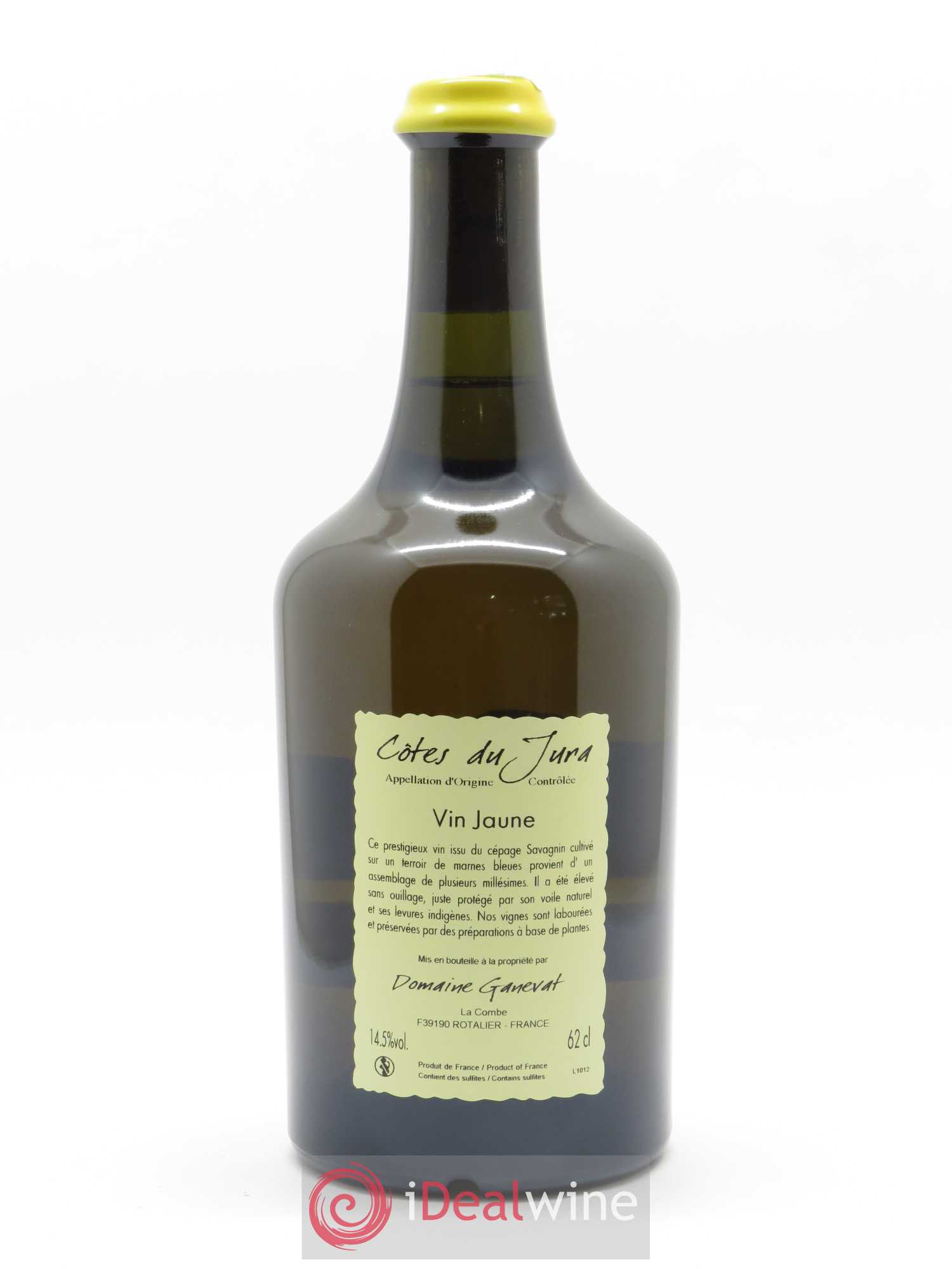 Côtes du Jura Vin Jaune Jean-François Ganevat (Domaine) (62cl) - Lot de 1 bouteille - 1