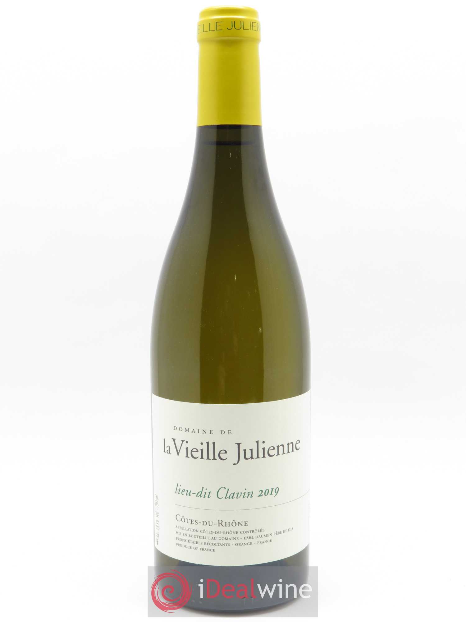 Côtes-du-Rhône Vieille Julienne (Domaine de la) Lieu-dit Clavin Jean-Paul Daumen 2019 - Lot de 1 bouteille - 0
