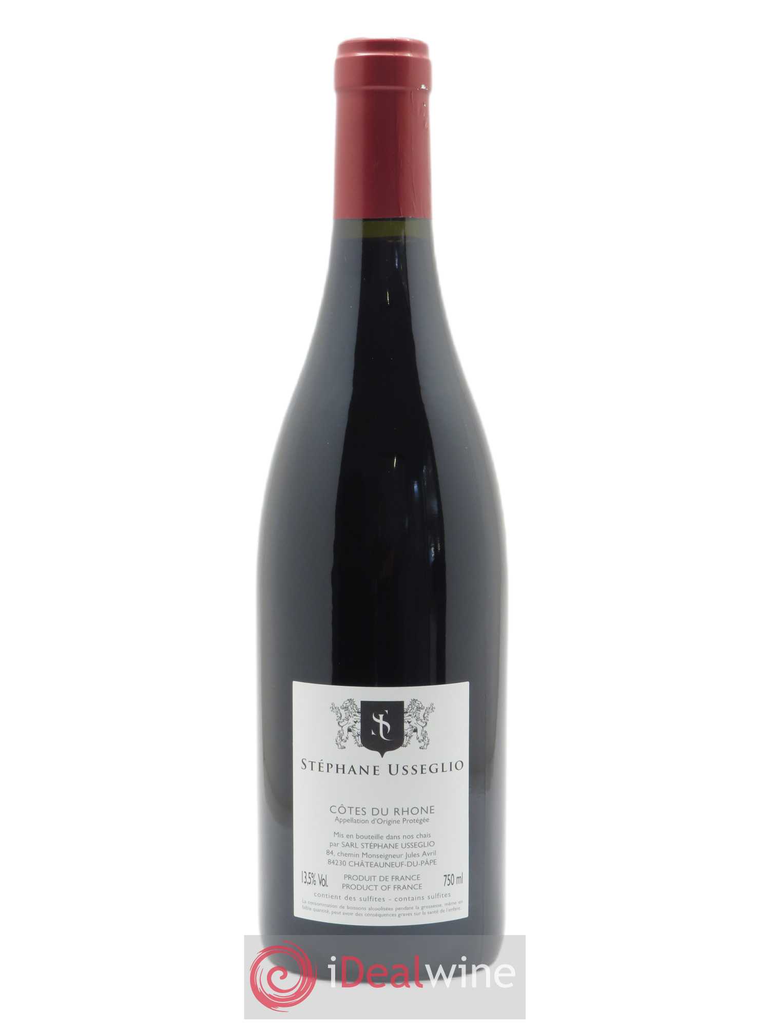 Côtes-du-Rhône Stéphane Usseglio (Domaine) 2018 - Lot de 1 bouteille - 1