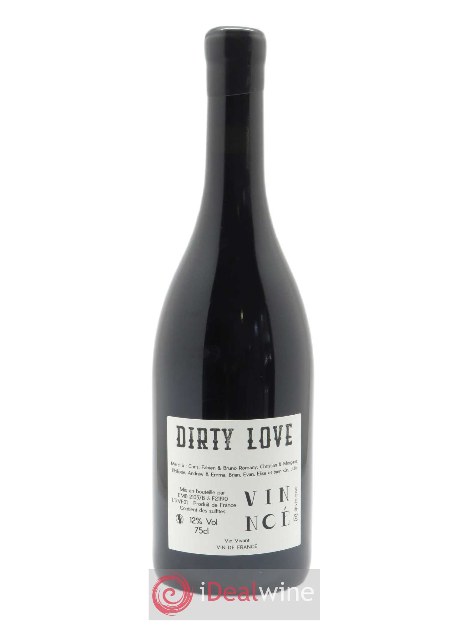 Beaujolais Amour Vache Vin Noé 2019 - Lot de 1 bouteille - 1