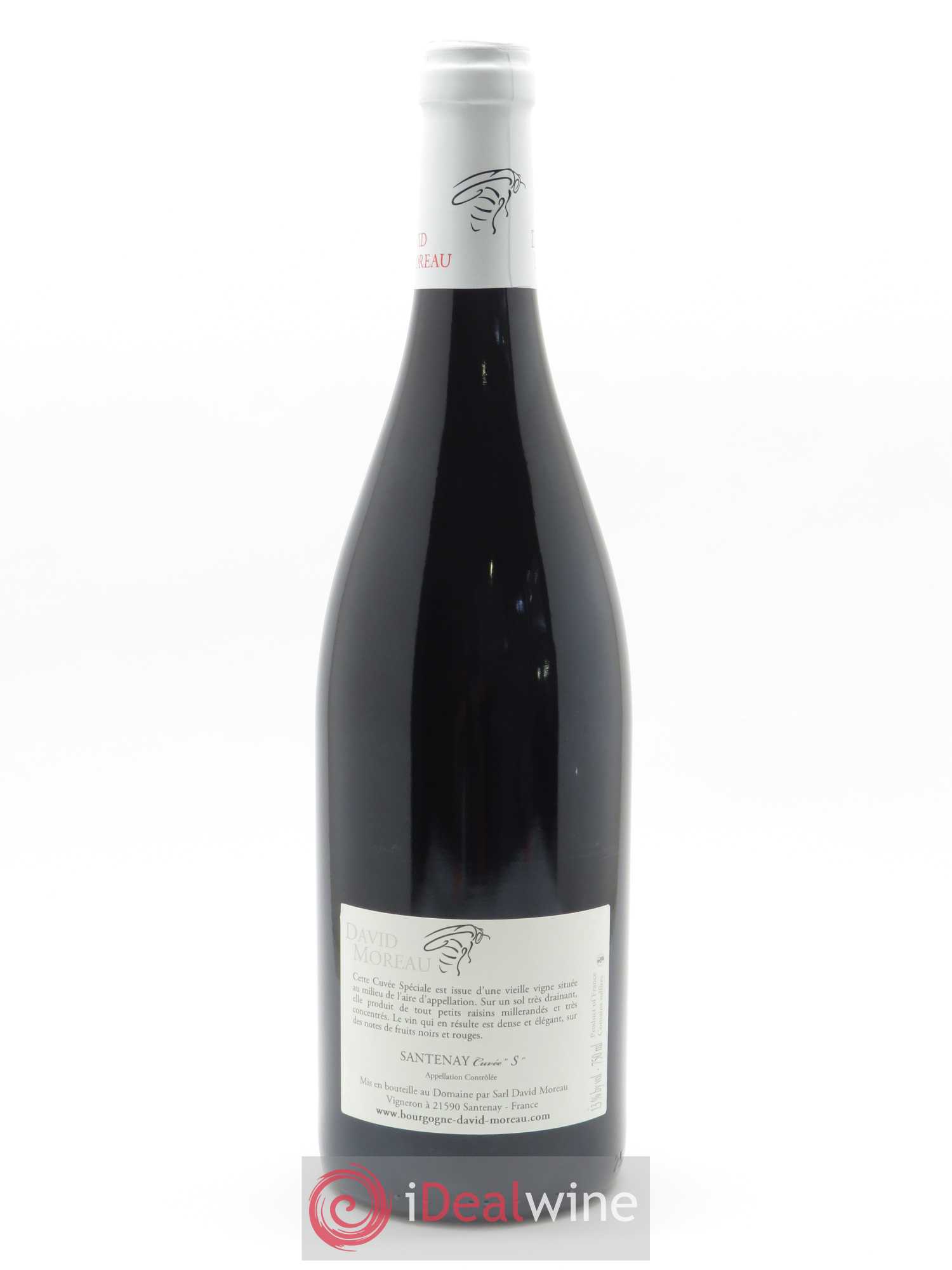 Santenay Cuvée S David Moreau 2018 - Lot de 1 bouteille - 1