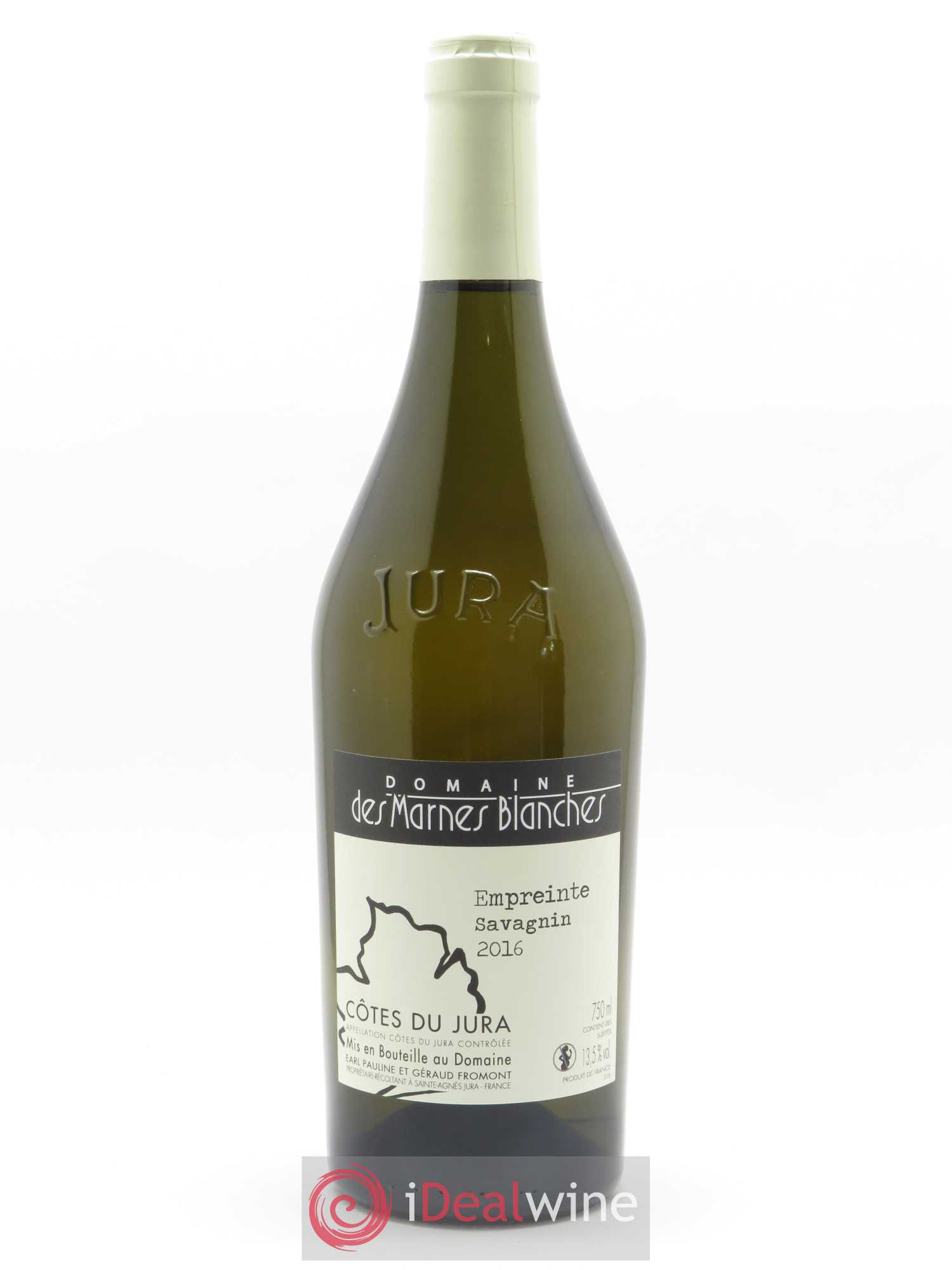 Côtes du Jura Savagnin Empreinte Sous Voile Marnes Blanches (Domaine des) 2016 - Lot de 1 bouteille - 0