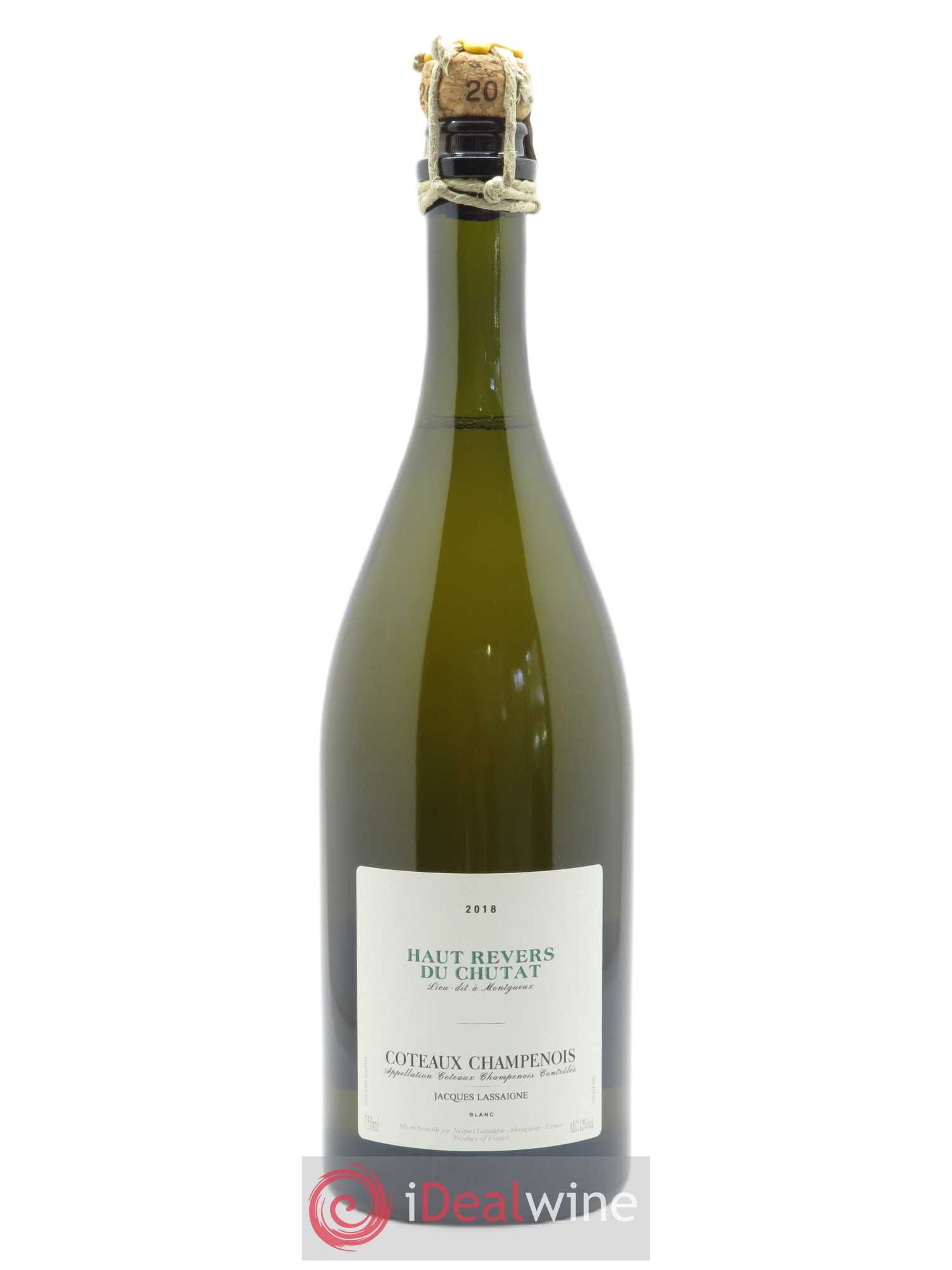 Coteaux Champenois Blanc Jacques Lassaigne 2018 - Lot de 1 bouteille - 0