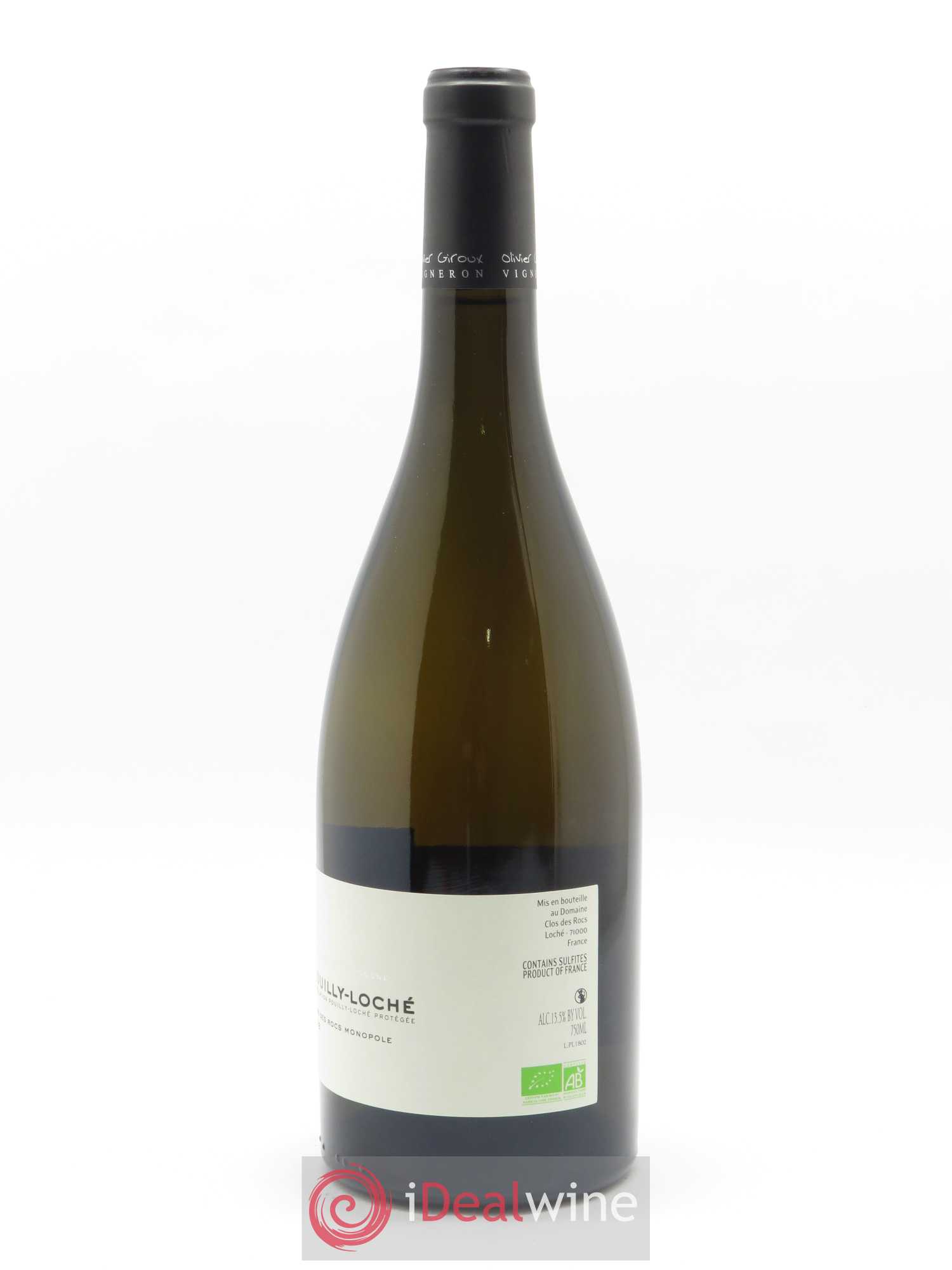 Pouilly-Loché Clos des Rocs - Monopole Le Clos des Rocs (Domaine) 2018 - Lot de 1 bouteille - 1