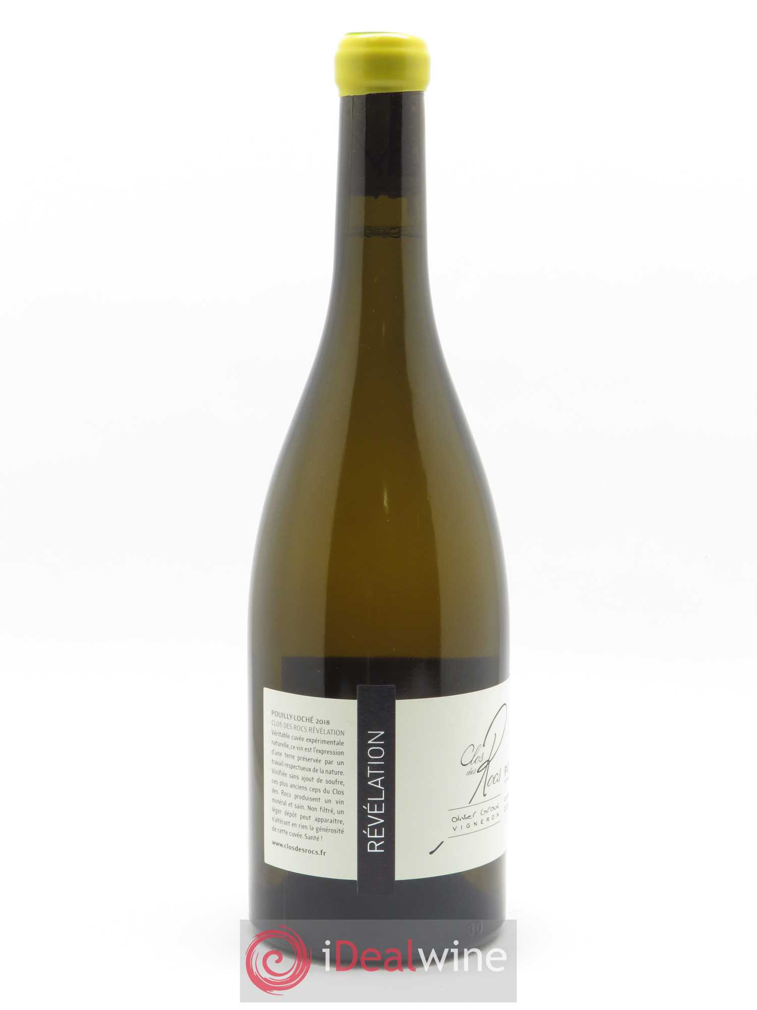 Pouilly-Loché Clos des Rocs Révélation - Monopole Le Clos des Rocs (Domaine) 2018 - Lot de 1 bouteille - 2
