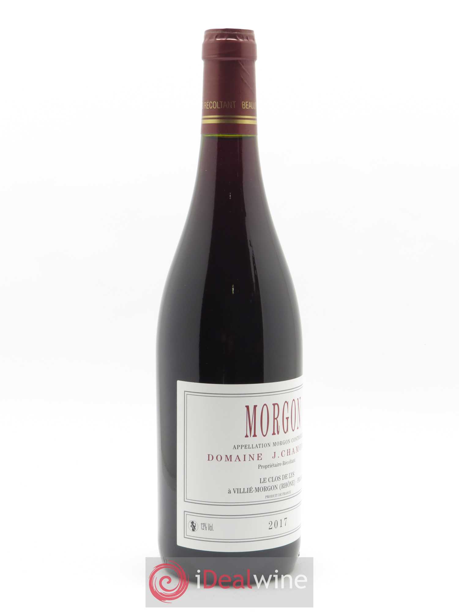 Morgon Joseph Chamonard (Domaine) 2017 - Lot de 1 bouteille - 2