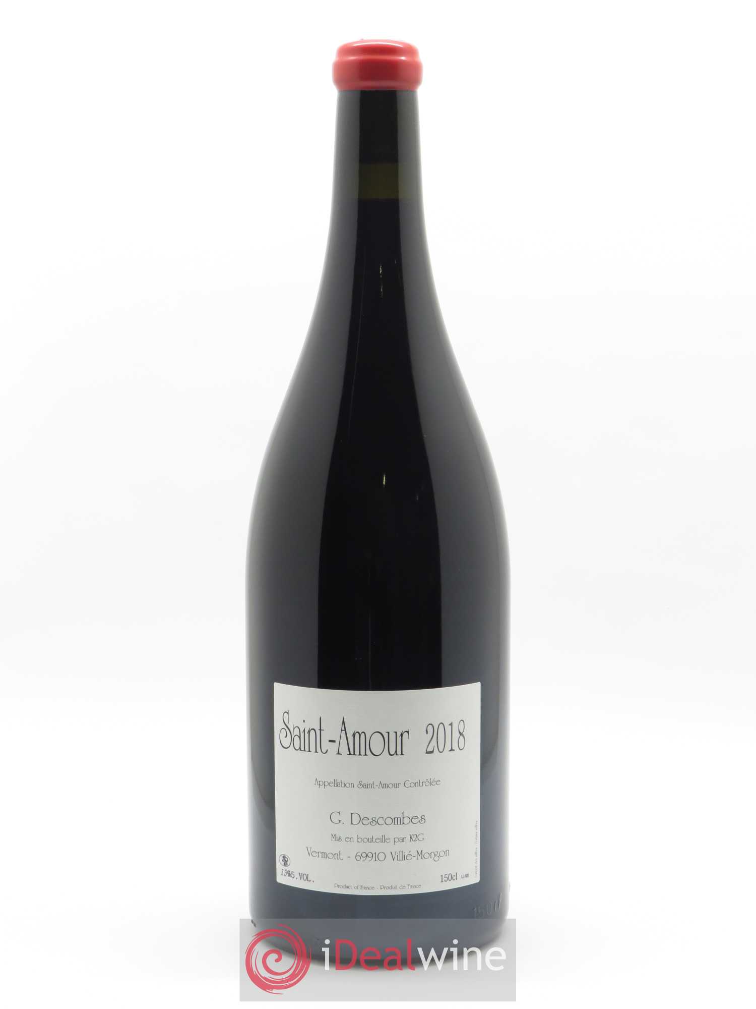 Saint-Amour Vieilles Vignes Georges Descombes (Domaine) 2018 - Lot de 1 magnum - 0