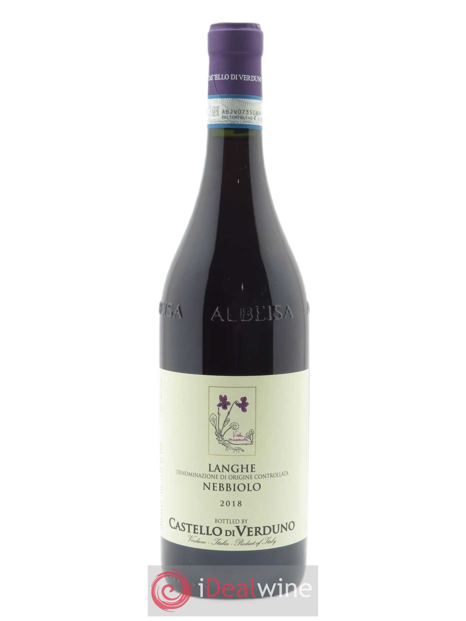 Langhe Castello Di Verduno 2018 - Lot de 1 bouteille - 0