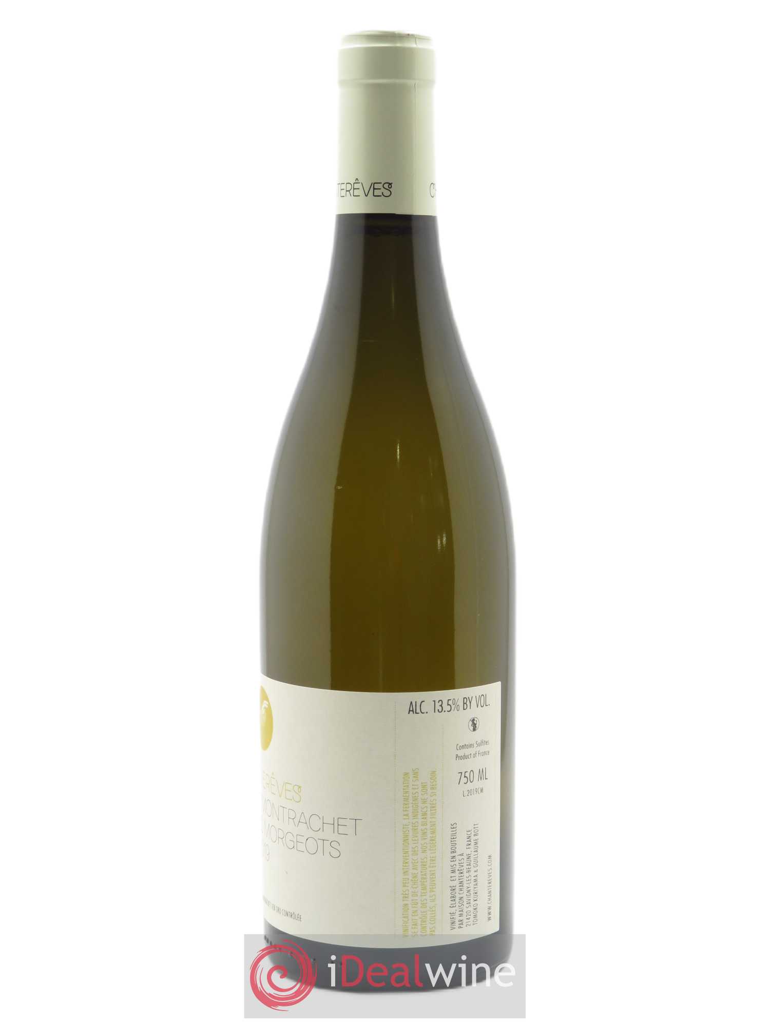 Chassagne-Montrachet 1er Cru Les Morgeots Chanterêves 2019 - Lot de 1 bouteille - 1