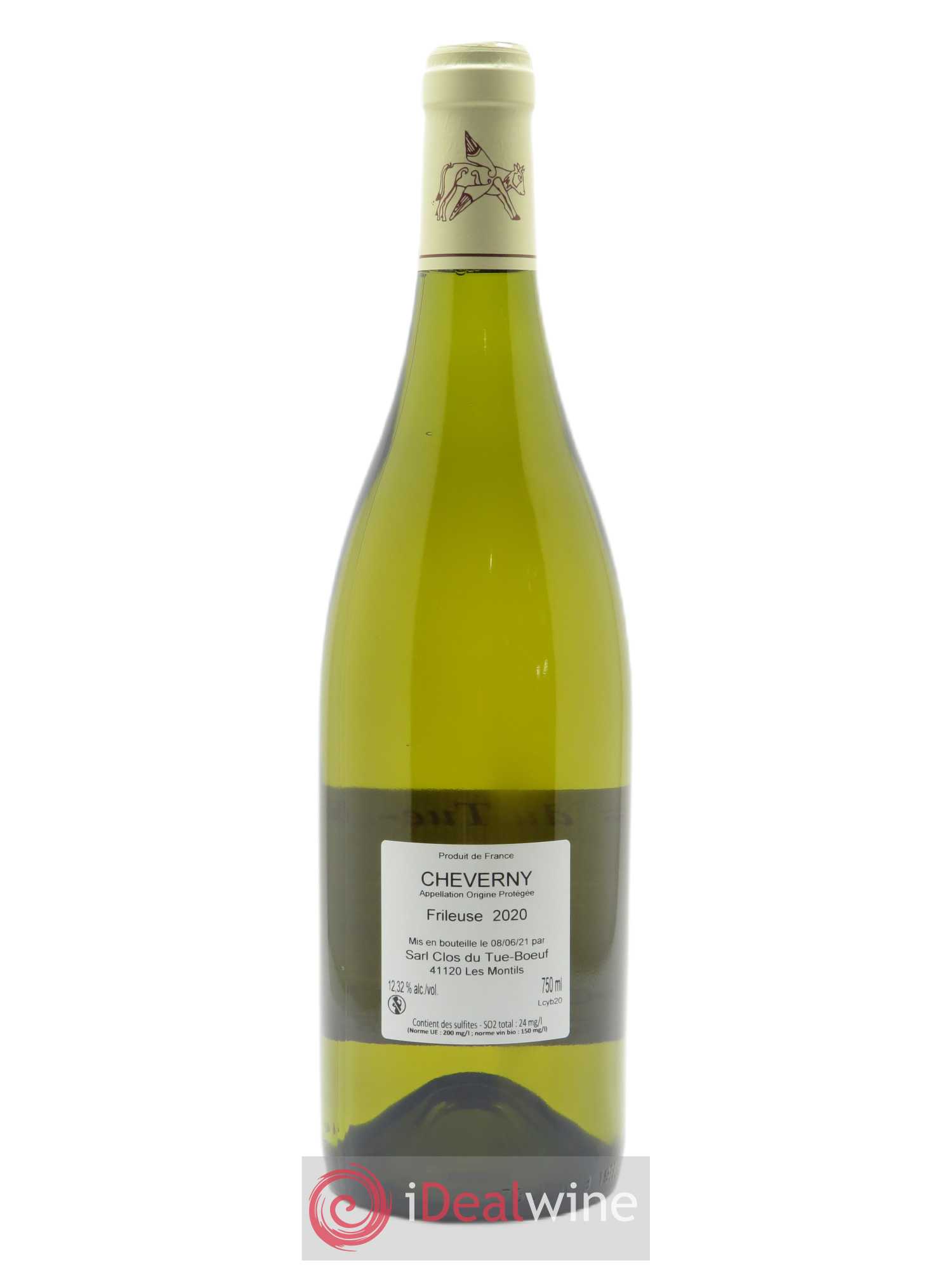 Cheverny Frileuse Clos du Tue-Boeuf 2020 - Lot de 1 bouteille - 1
