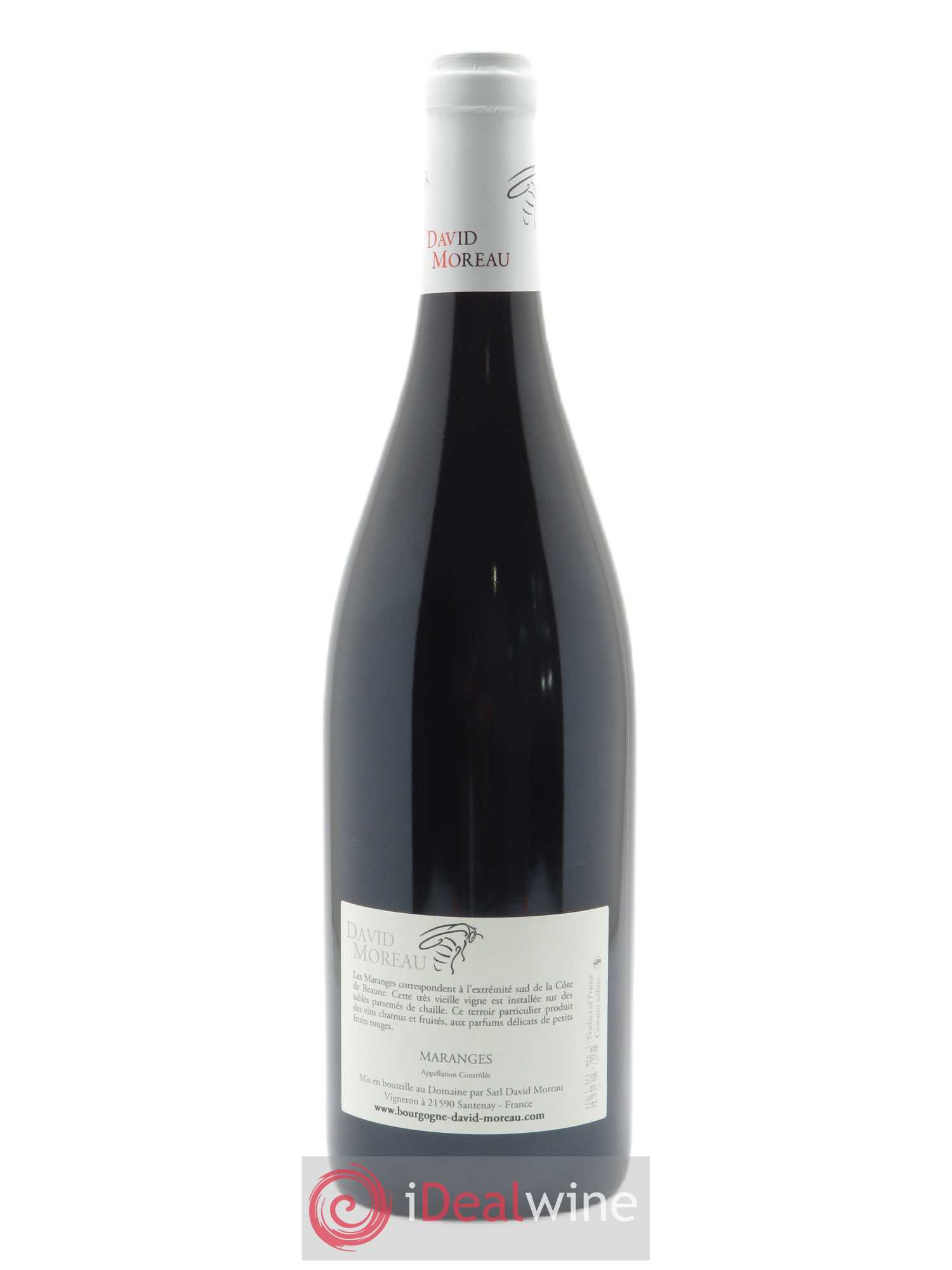 Maranges David Moreau 2019 - Lot de 1 bouteille - 1
