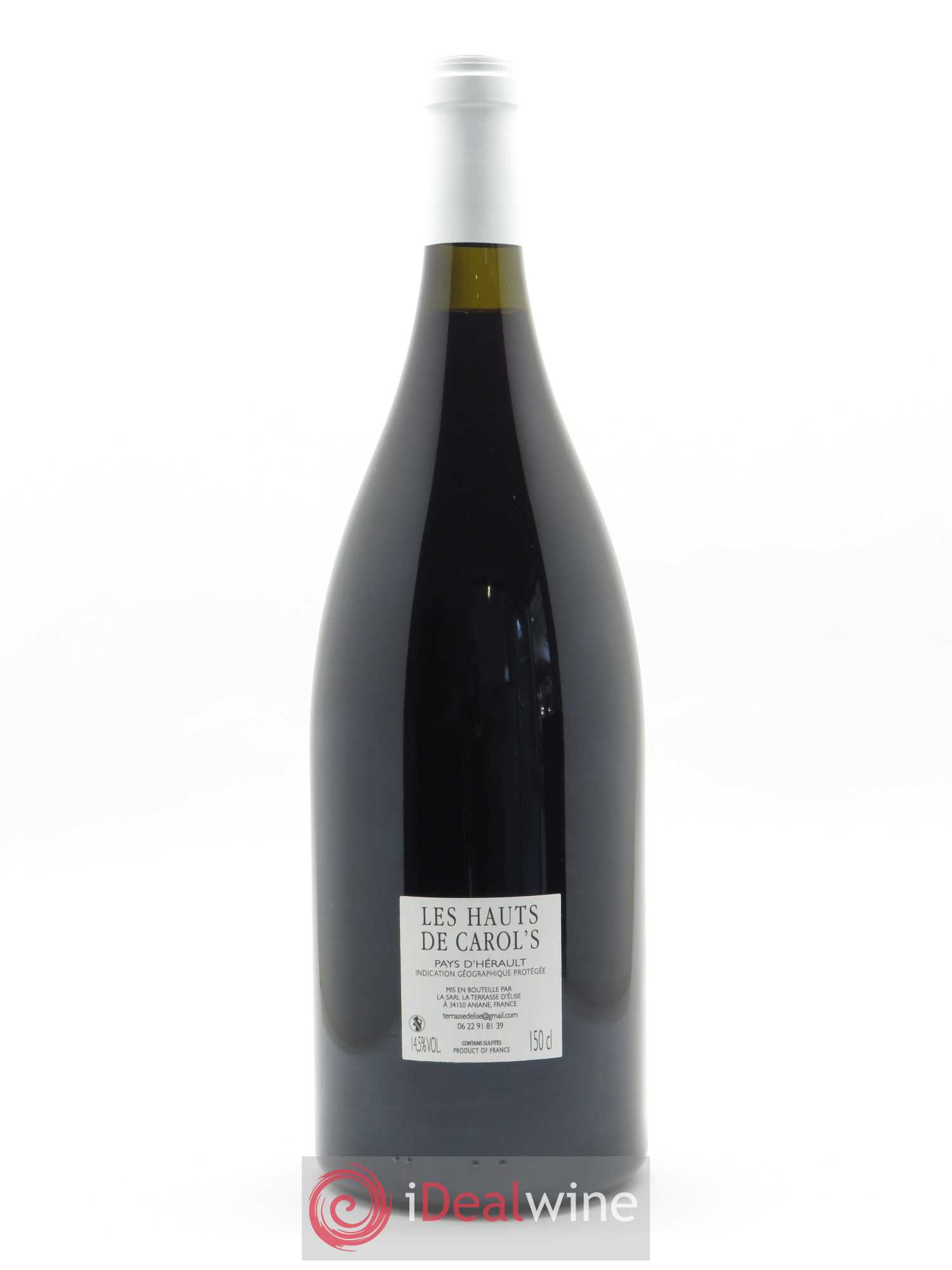 Pays d'Hérault Les Hauts de Carol's Terrasse d'Elise (Domaine de la) 2018 - Lot de 1 magnum - 1