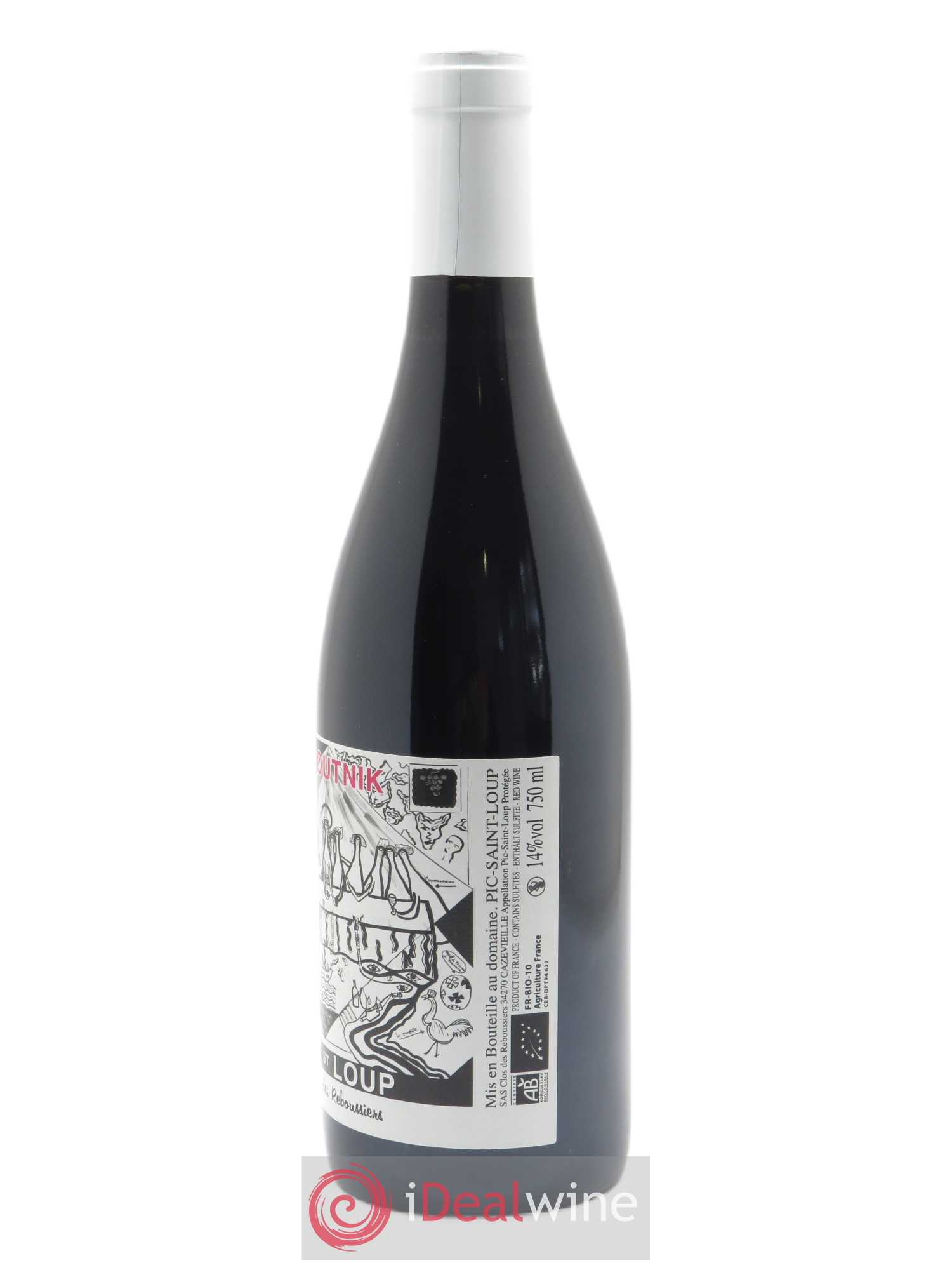 Pic Saint-Loup Clos des Reboussiers Spoutnik 2018 - Lot of 1 bottle - 1