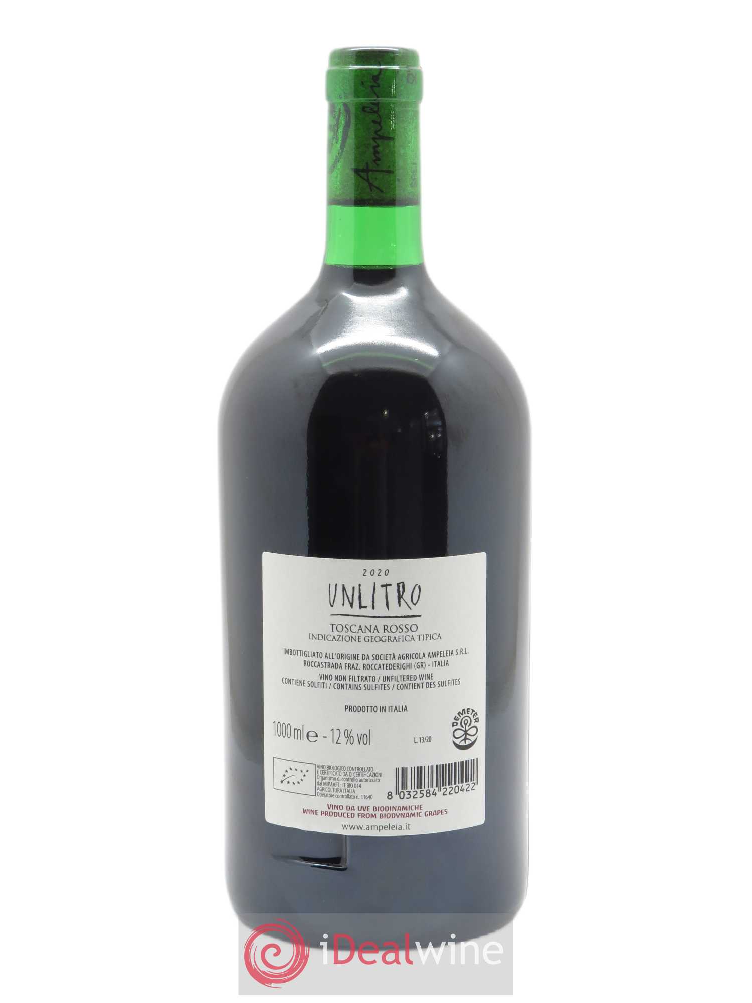 Toscana IGT Ampeleia Un litro Elisabetta Foradori 2020 - Lot of 1 bottle - 1