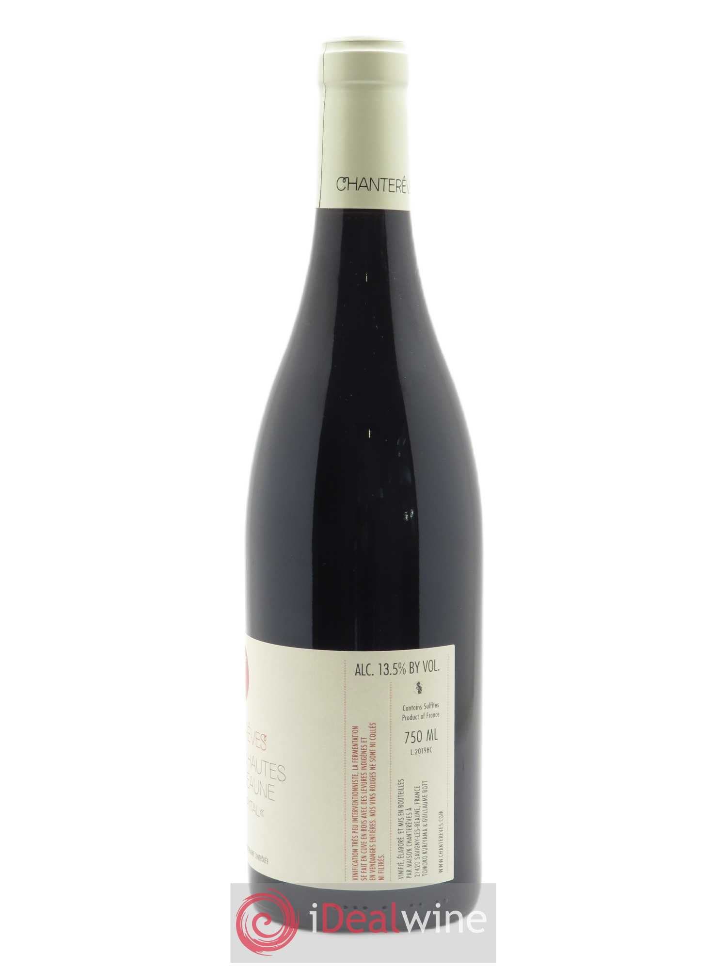 Hautes-Côtes de Beaune Paris l'Hôpital Chanterêves 2019 - Lot de 1 bouteille - 1