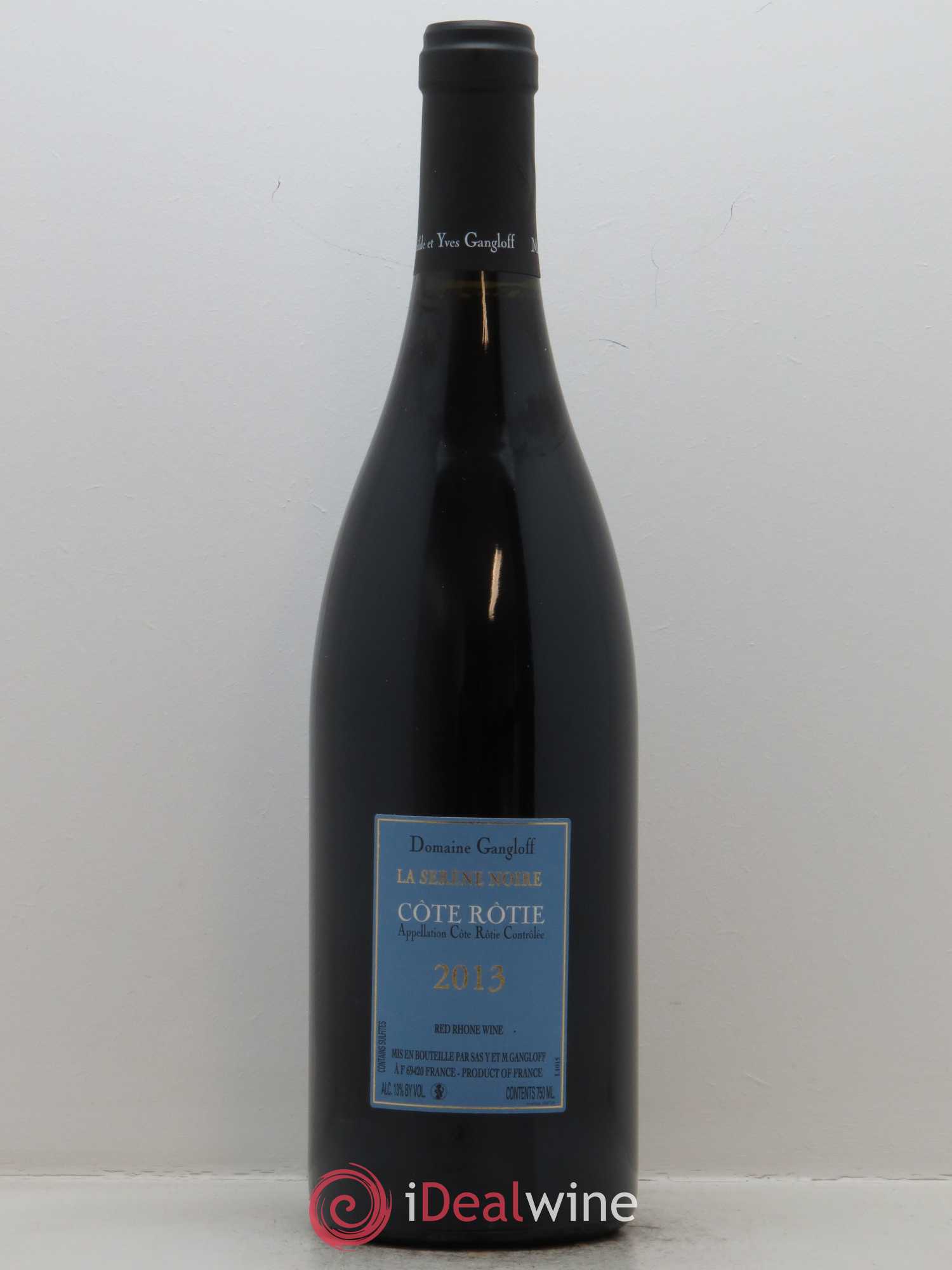 Côte-Rôtie La Sereine Noire Gangloff (Domaine) 2013 - Lot de 1 bouteille - 1