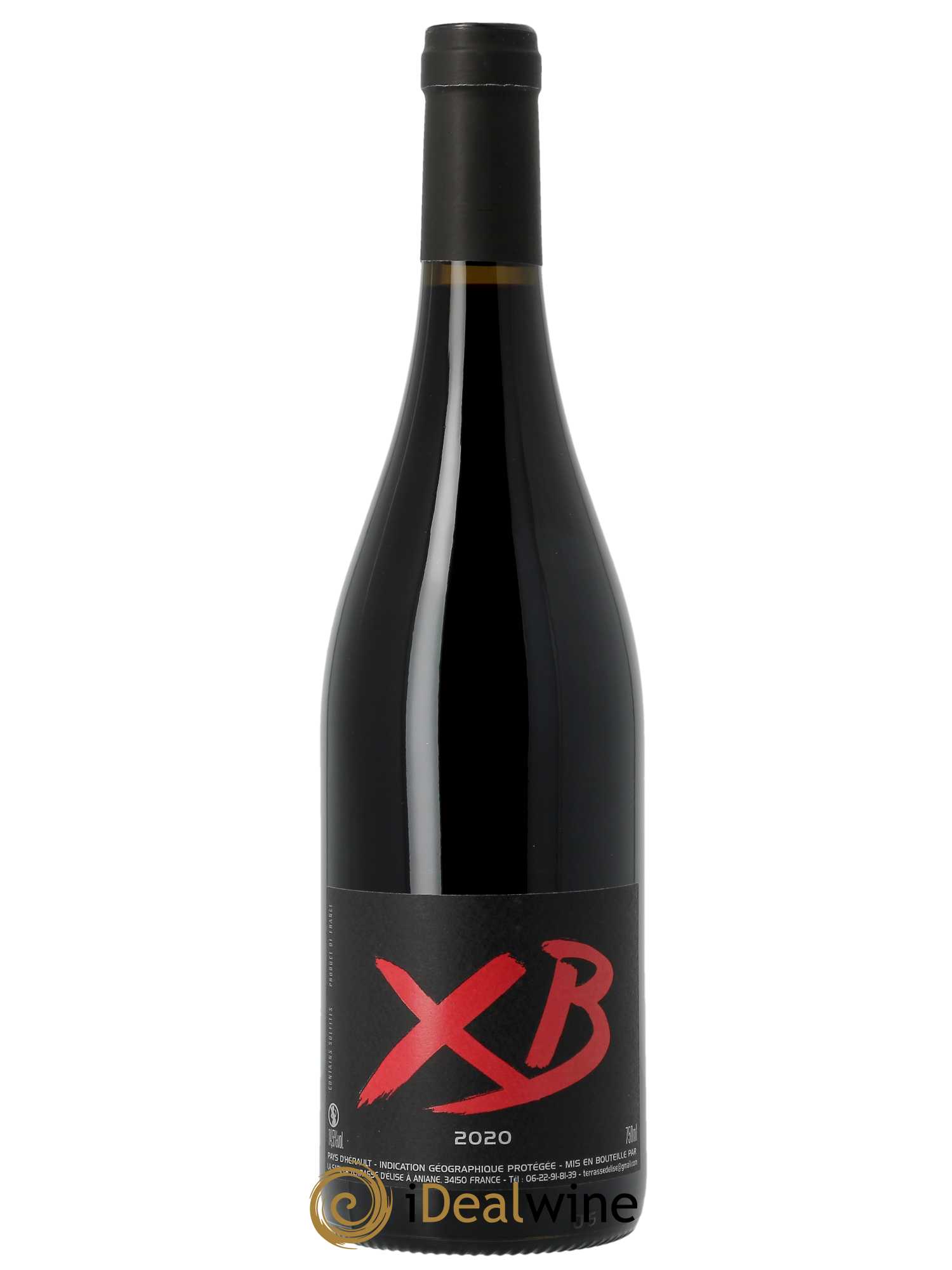 Pays d'Hérault XB Terrasse d'Elise (Domaine de la) 2020 - Lot de 1 bouteille - 0