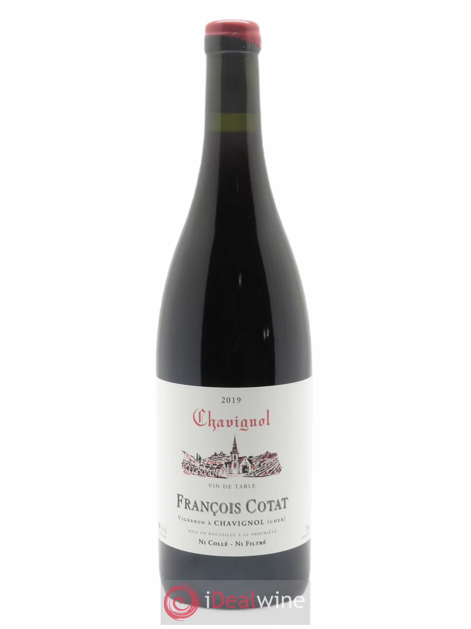 Vin de table - Chavignol François Cotat 2019 - Lot de 1 bouteille - 0
