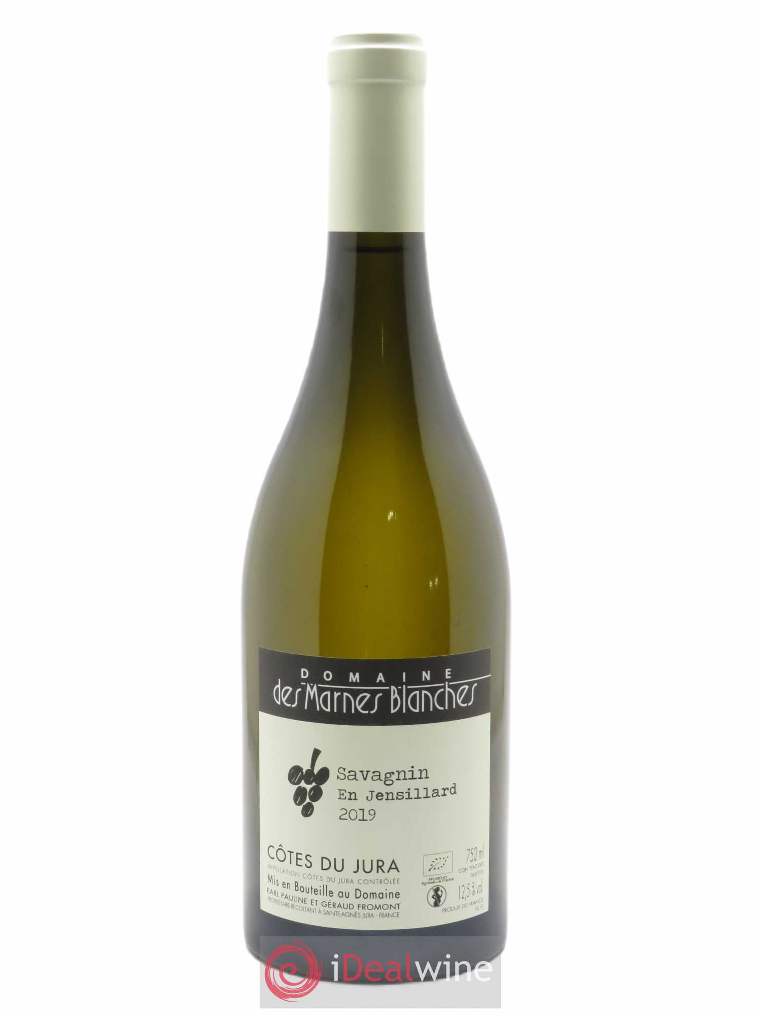 Côtes du Jura En Jensillard Marnes Blanches (Domaine des) 2019 - Lot de 1 bouteille - 0