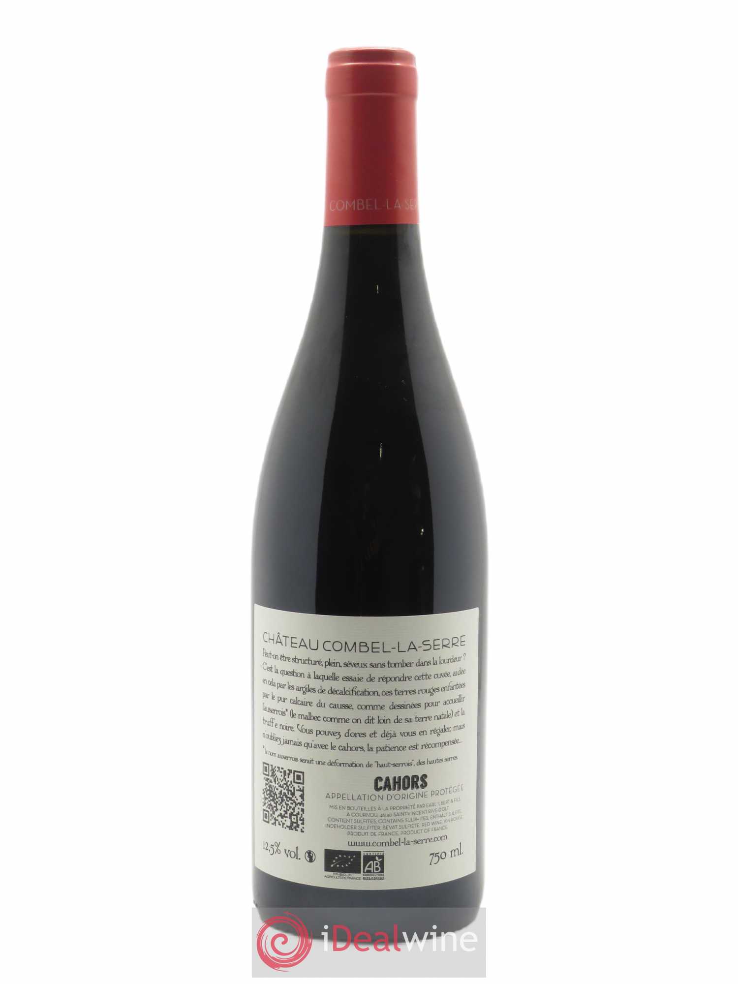 Cahors  Château Combel La Serre 2019 - Lot de 1 bouteille - 1