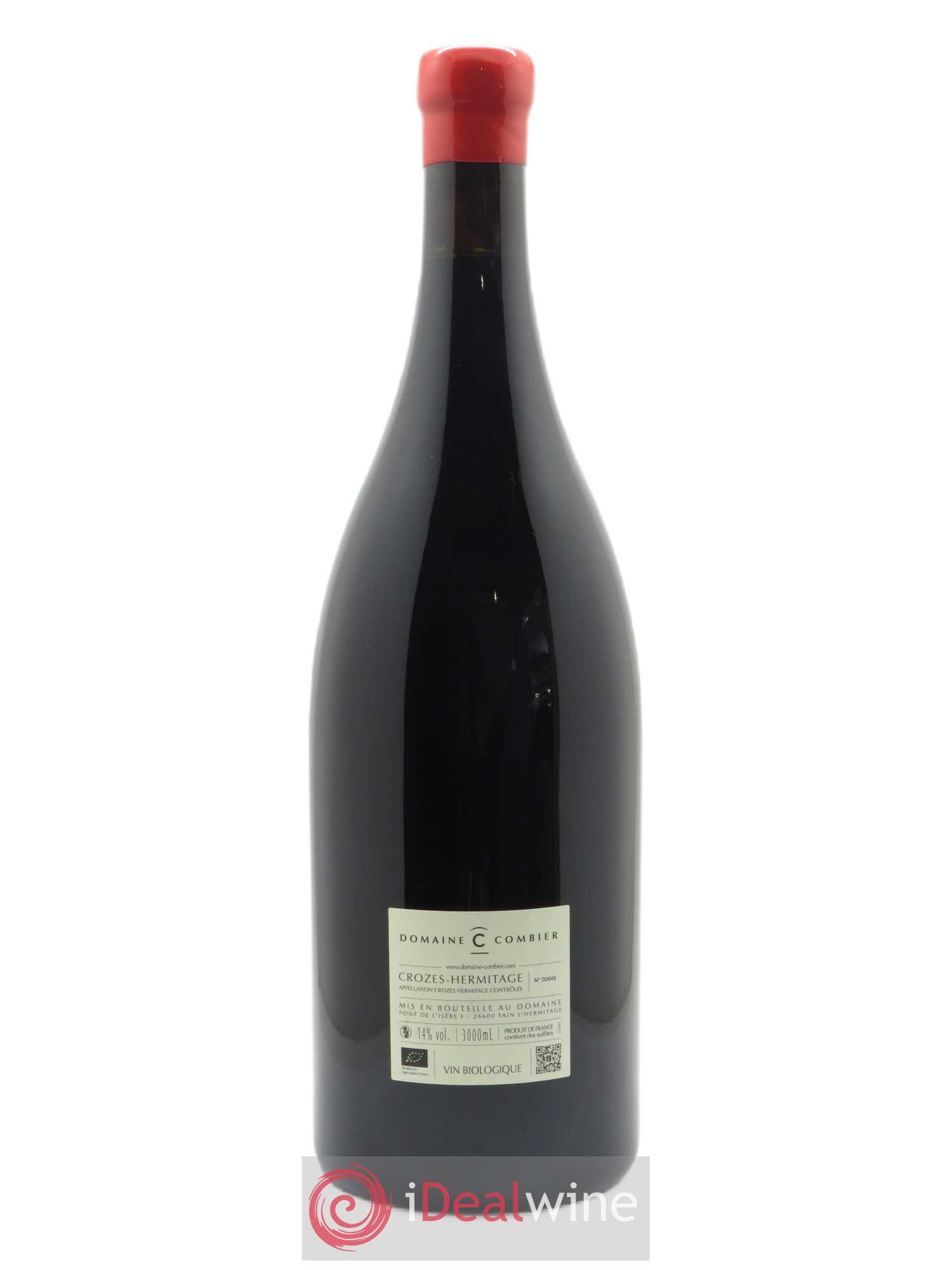 Crozes-Hermitage Clos des Grives Combier 2018 - Lot de 1 double magnum - 2