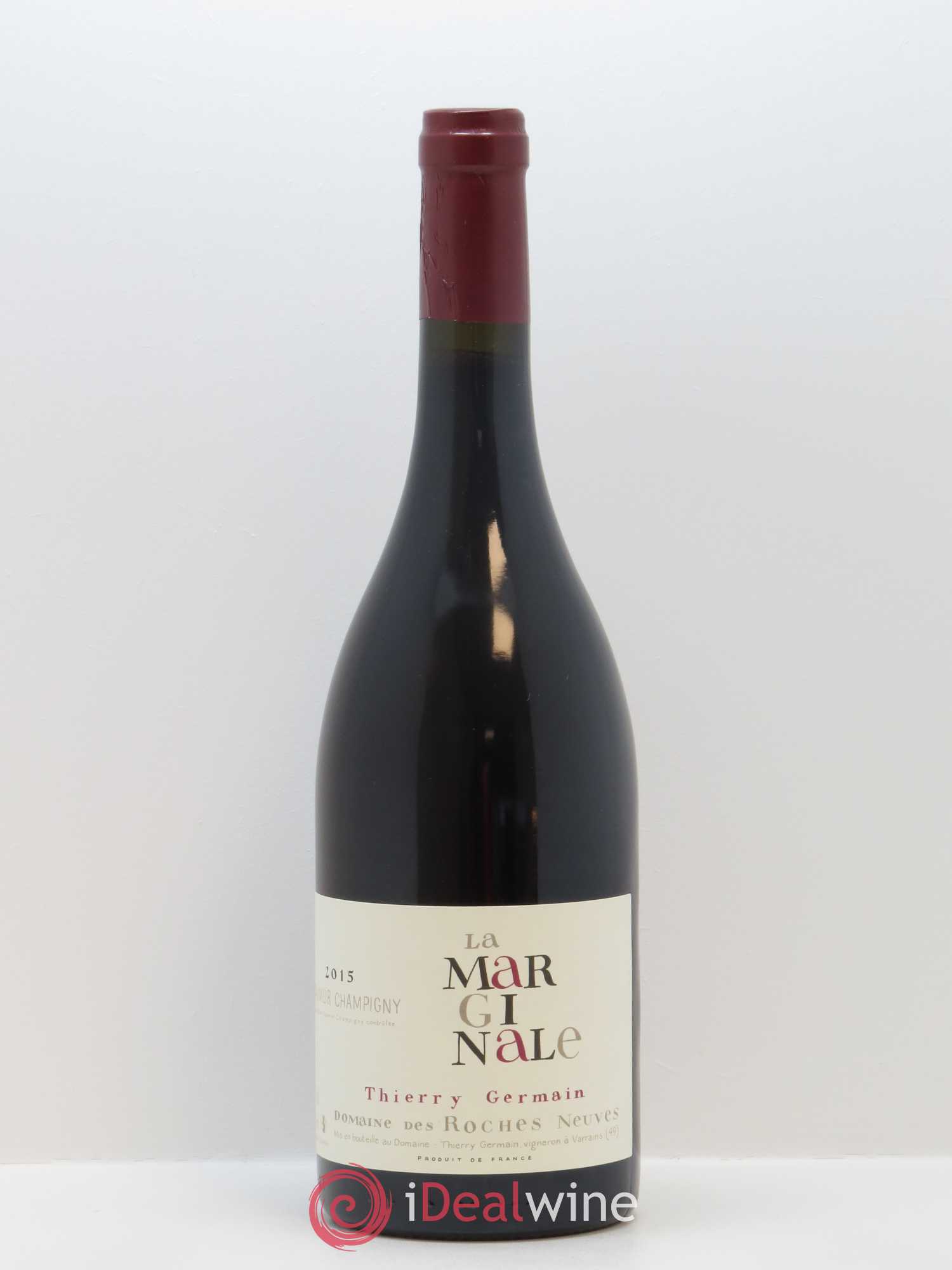 Saumur-Champigny La Marginale Domaine des Roches Neuves - Thierry Germain 2015 - Lot de 1 bouteille - 0